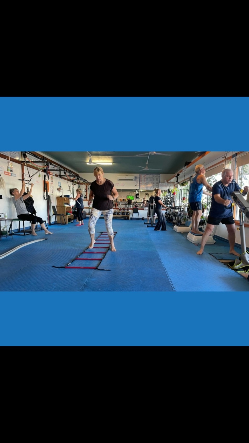 Circuit Class 35mins. Our real feel good class. Strength, cardio and guaranteed stress relief. #feelgood #fitnessmotivation #cairns #exercise #circuittraining #funfitness #stressrelief