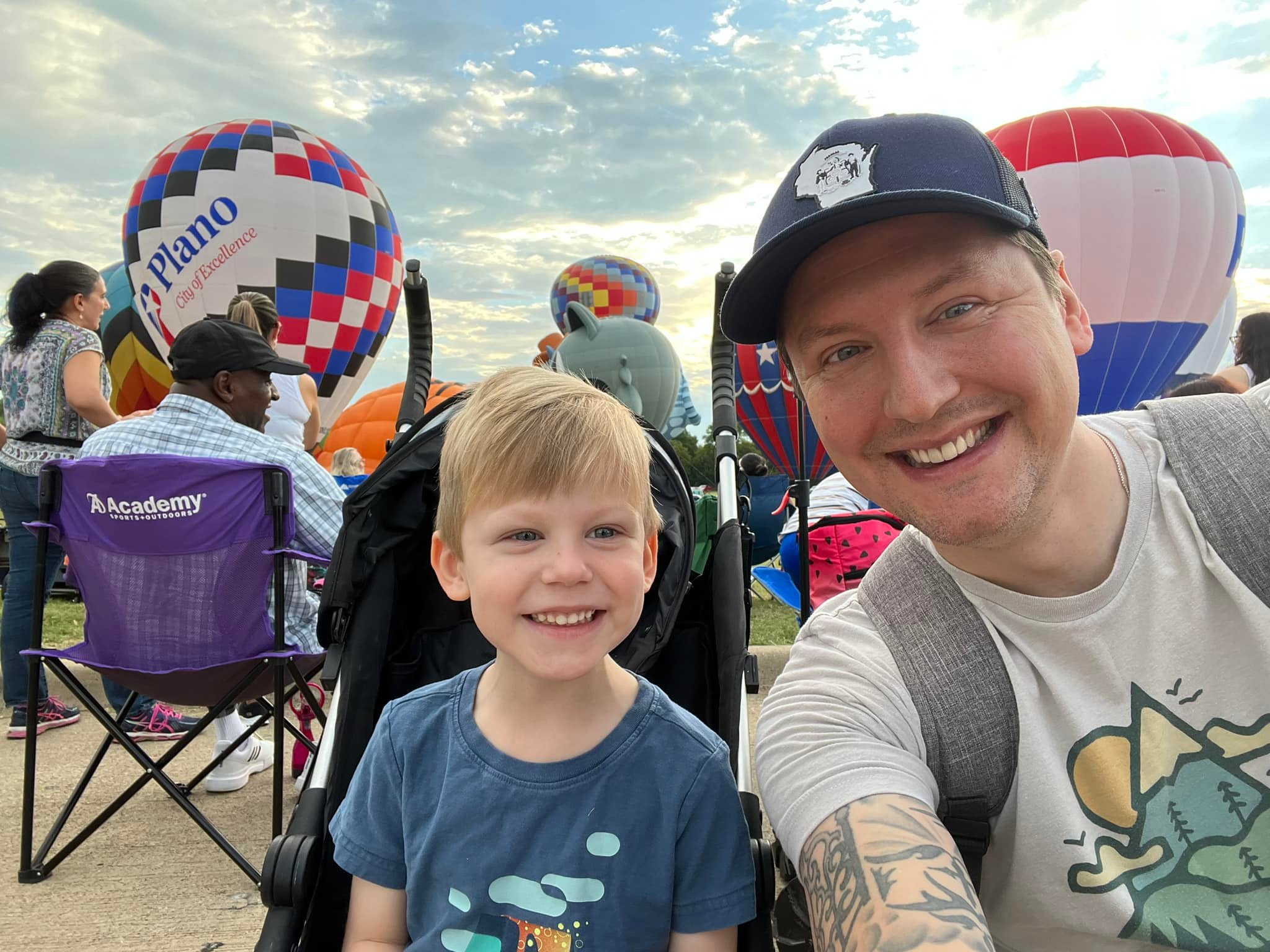 The 2022 Plano Balloon Festival, Inc. didn’t
dissapoint. First time back in 3 years!