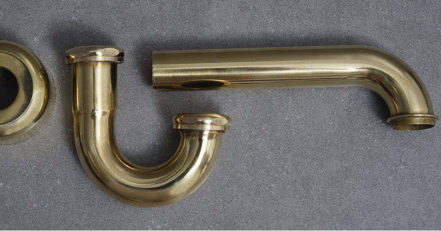 Did you know Trim To The Trade stocks rough brass in several popular parts that they can custom plate to your specific needs? Give us a call at 408-626-7892 for a quote and lead time today! #TrimToTheTrade #brass #bathroomdesign #luxurybathrooms