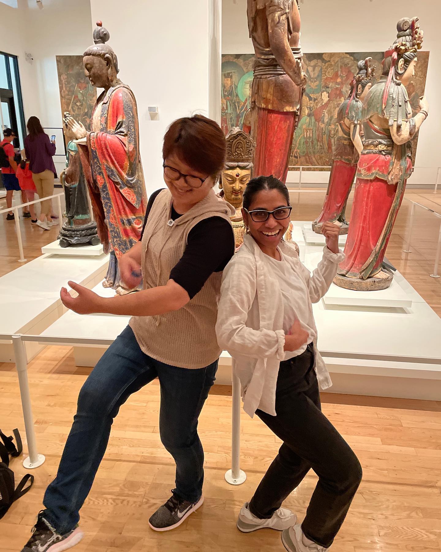 Team building at the beautiful Royal Ontario Museum!