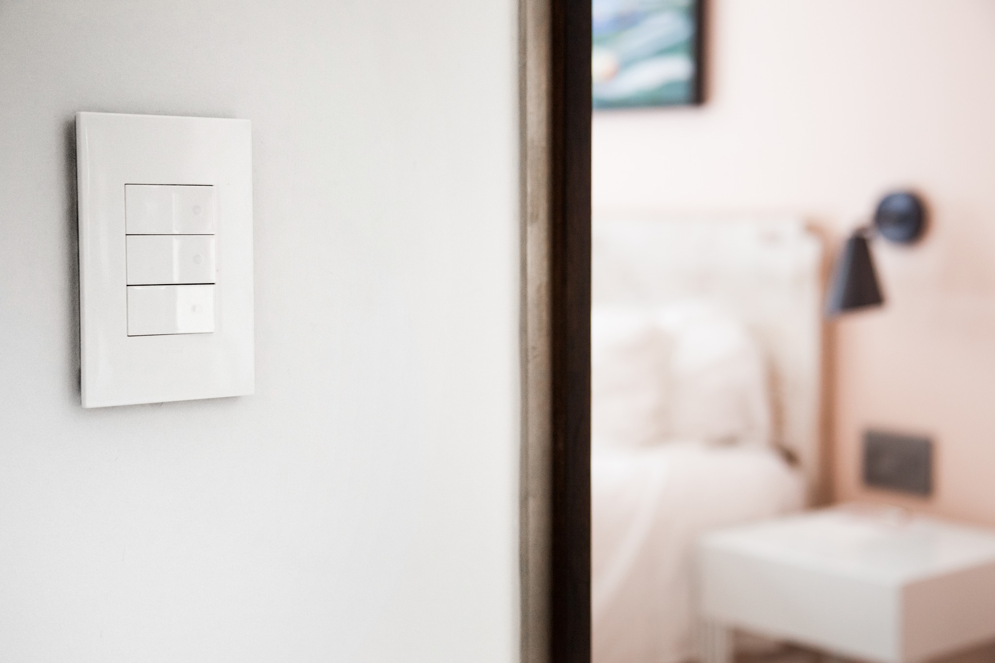 With its twist on classic up-and-down switch control, #Legrand's adorne® Paddle Switch, Half-Size this #modern light switch lets you turn lights on and off with ease and style. This #switch* features enduring #Microban® antimicrobial #technology that works to reduce the growth of bacteria, around the clock, for the lifespan of the product. #adorne