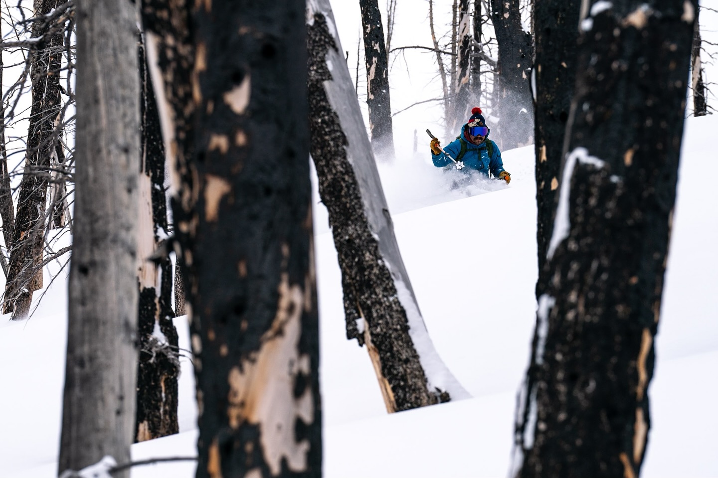 Yes, avalanche conditions are high, but if you learn how to mitigate risk by staying on appropriate slope angles you can still get some good skiing in during dangerous conditions. It’s not all about steep and deep in the backcountry, sometimes it’s finding the safe and deep!
#backcountryskiing #powderskiing #powpow #schralp #earnyourturns #winter #snow #powder #adventure #explore #yourshotphotographer @sonyalpha @atomicski
