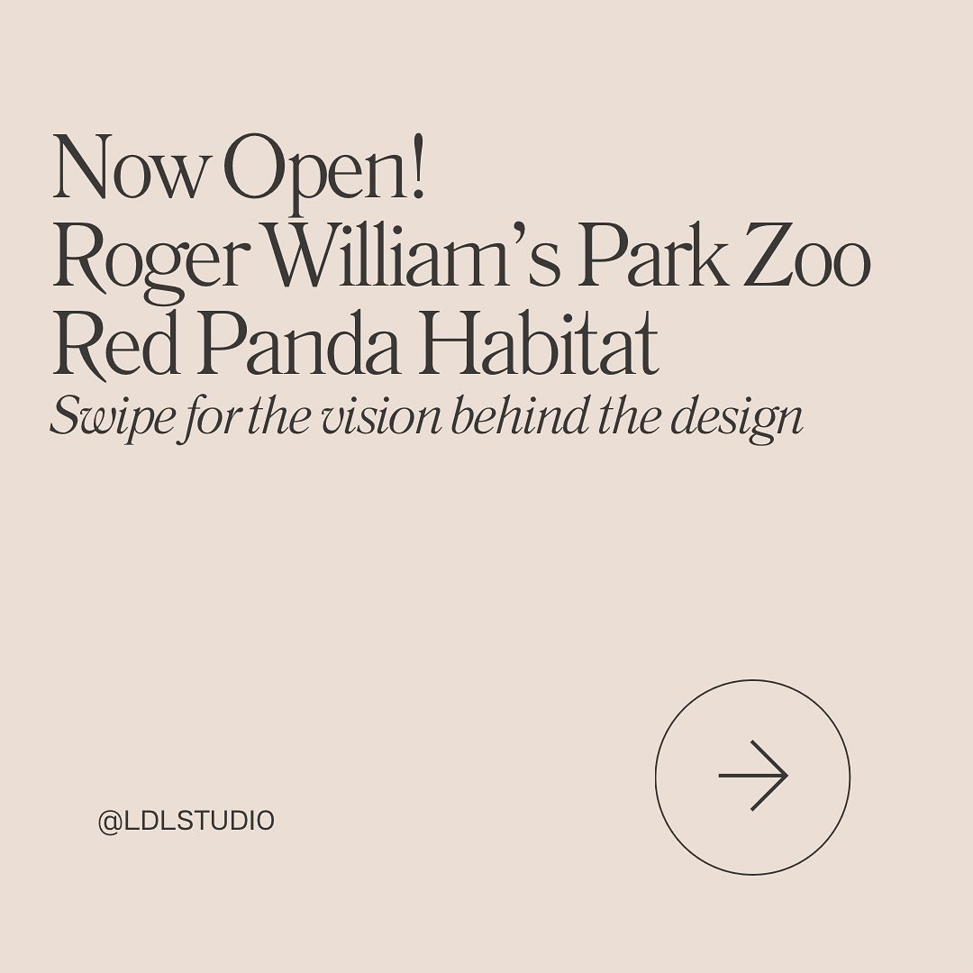 LDL Studio did something big✨ We are excited to announce the highly anticipated Red Panda Habitat at @rwpzoo is now open! We designed the habitat to mimic the red pandas natural environment. Features include climbing structures, nest boxes, two floors, temperature regulation, and sleek design! Today we are sharing a glimpse into our initial vision- stay tuned for the reveal!