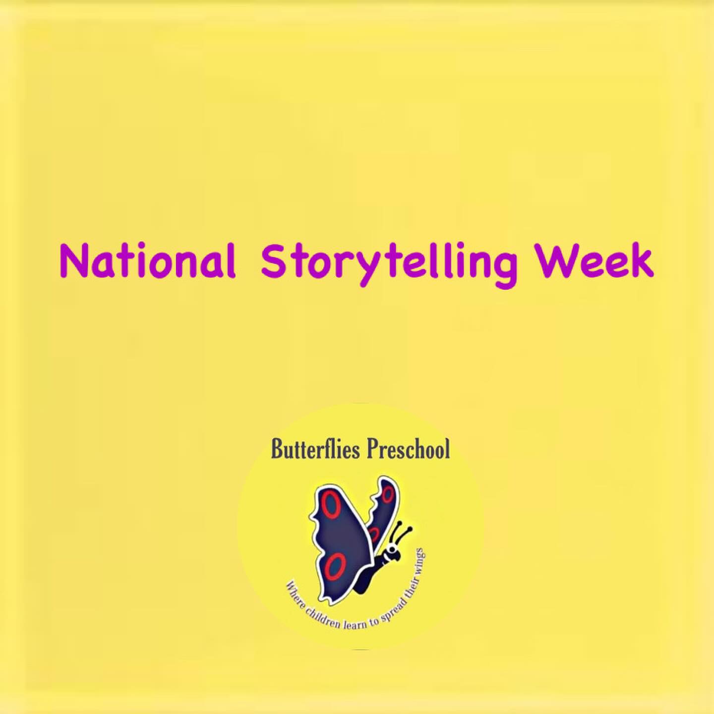 Last week was National Storytelling Week!
National Storytelling Week is a celebration of the art of storytelling and the power of stories to connect, entertain, and inspire.
At Butterflies, we LOVE reading and sharing stories, whether that be a story book or a story the children have made up through role play!
Children learn SO much through us reading them a story, and even though sometimes you may think “Oh please choose a different bedtime story tonight!” The children learn the most through books by the repetition of words used 📖
We’ve loved these books this week, some which coincide with our Mythical Creatures topic!
#nationalstorytellingweek #butterfliespreschool #readingisfundamental #childrenbooks