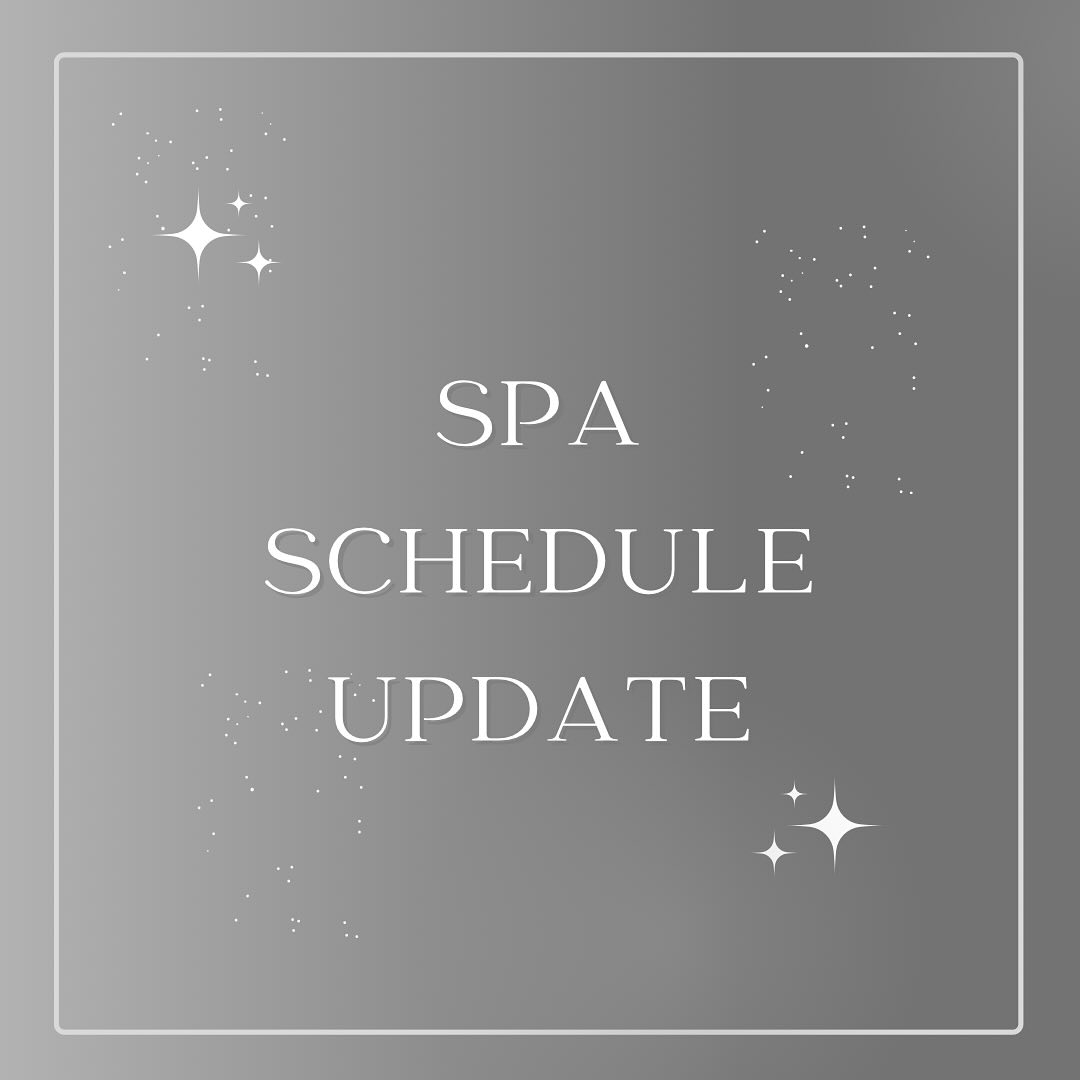 APRIL 1
This is NOT an early April Fool’s joke - the Spa schedule is back open with Tuesday’s added!
I will be able to take appointments on Sunday, Monday, Tuesday, Thursday, Friday and as usual please message me to see if Saturday’s are available.
Evenings are first come first serve between Salon and Spa schedule. QT Husband and I will still have to continue playing musical chairs when it comes to school closure days and evenings. It’s brought back some nostalgic memories to how we first opened our space.
Thank you everyone for your support and patience. I know it’s been a wild ride for you guys as well with all the changes we have been making. Thank you to the hugs you guys have given me and telling me to stay strong. I am happy to be able to continue to do what I love and in full swing again.
Lots of love,
Chanel - QT Wife
#yyc #yycnow #yycbusiness #yyclocal #calgarybeauty #yycspa #yycsalon #yycfacials #yycbrows #yycstylist #yycshopping #calgarysmallbusiness #yycbeauty #yycesthetics #yycfacial #calgaryhairstylist #yychair #yycsmallbiz #yycsmallbusiness #yycgirls #yycbalayage #yycskincare #calgary #yyclocal #yychomebasedbusiness #yychomebasedsalon #yychomebasedesthetics #yycwaxing #yycmen #yycskin