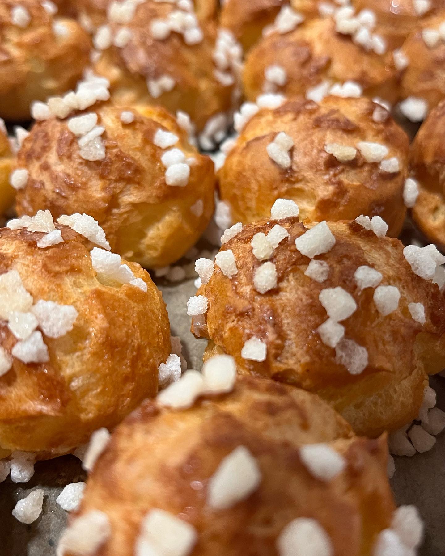 Coucou chouquettes #pastry #chouquettes