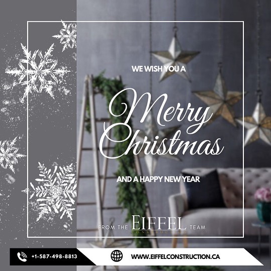 Merry Christmas Edmonton! From the Eiffel Construction team
#edmontonalberta #edmontoncontractors #yegcontractors #eiffelconstruction #Edmonton #alberta #yeglandscapers #homeimprovements #homeimprovement
#landscaping #yeg #merrychristmas #christmas