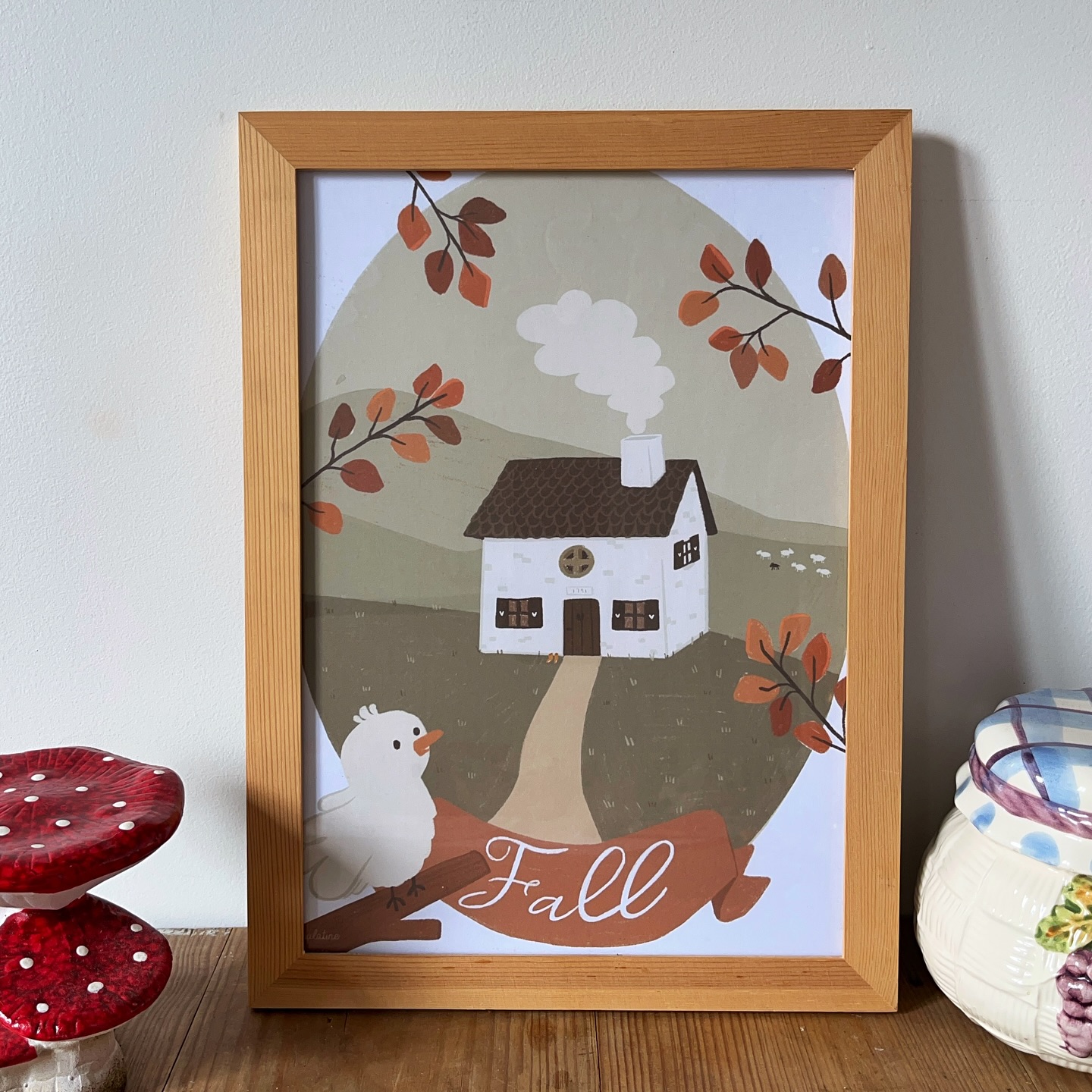 #Fall Une nouveauté bientôt disponible sur la Palatine Boutique 🍂
Des mois que je travaille dessus ! Cette boutique m’aura donné du fil à retordre mais elle sera bientôt disponible en ligne 😍
#lapalatinedraws #lapalatineboutique #versailles #fall #automne #kidlit #illustrator