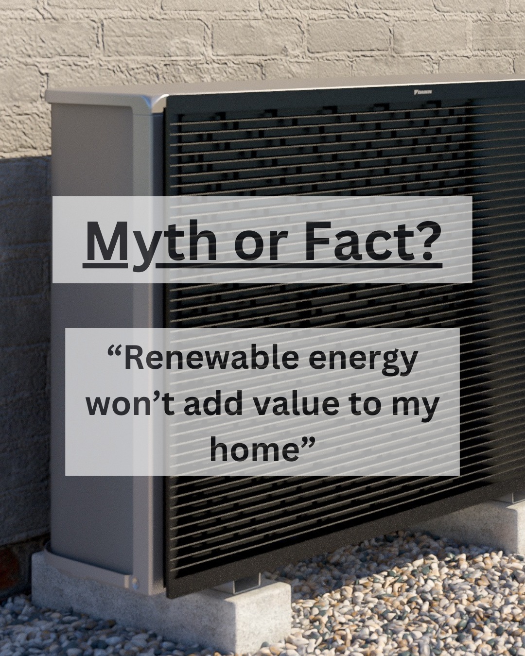 🏡 Myth 🏡
Homes with lower energy bills and eco-friendly heating are becoming more attractive to buyers. A well-installed heat pump or solar system can make your home stand out in the market! 📈🔋
Would you pay more for a home with renewable energy? Drop your thoughts below!
.
.
.
.
#EcoHomeValue #SmartInvestments #FutureProofLiving