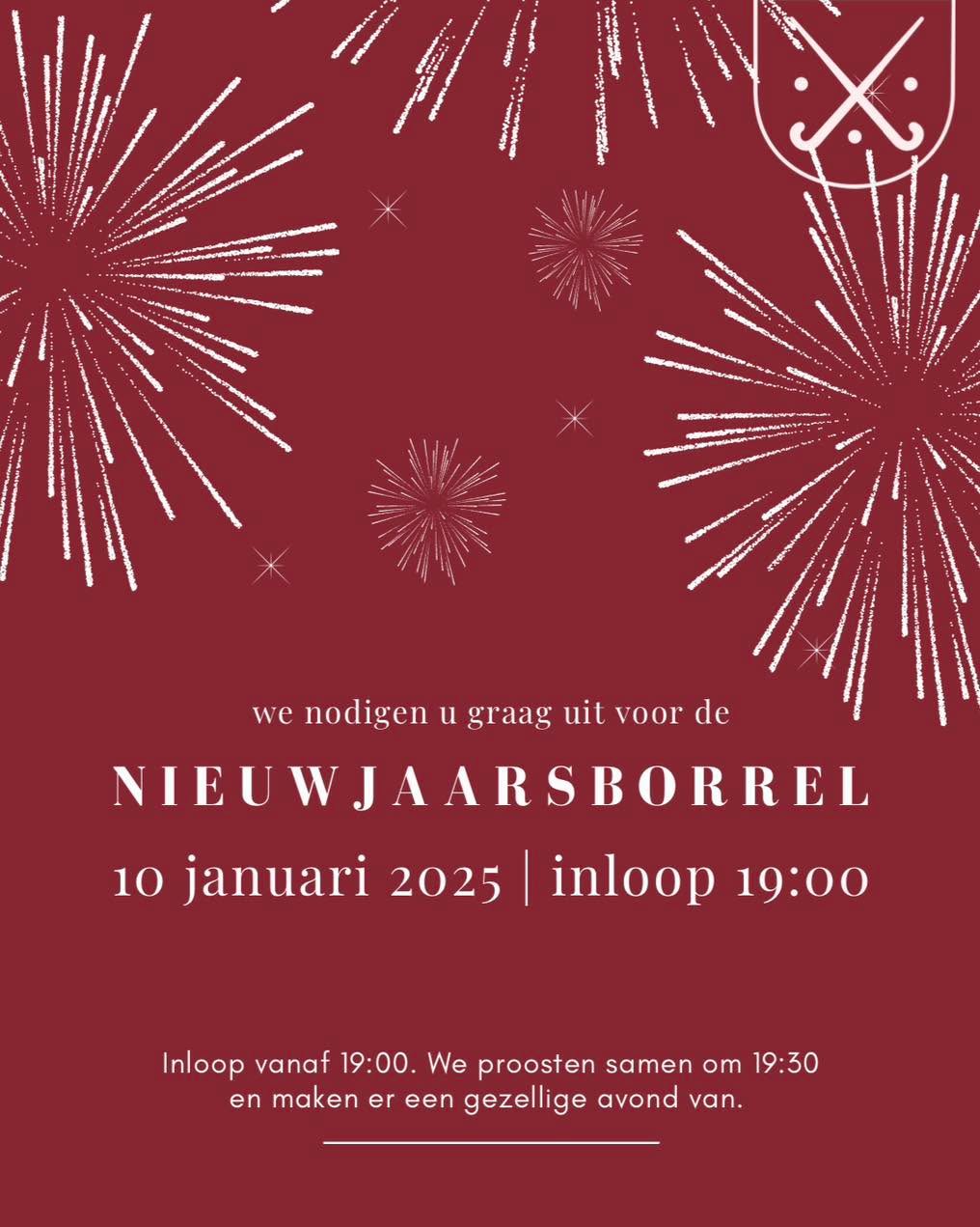 Morgen is het weer tijd om samen te komen en te proosten op een nieuw jaar vol sportieve hoogtepunten!
Datum: 10 januari
Locatie: Tempo'34
Inloop: 19:00
Proostmoment: 19:30
Het belooft een gezellige avond te worden met hapjes, drankjes en natuurlijk het beste gezelschap van onze club. Dit is de perfecte gelegenheid om terug te blikken op het afgelopen jaar en vooruit te kijken naar wat komen gaat.
We hopen jullie allemaal te zien om samen te proosten op een fantastisch nieuw jaar! ? ?