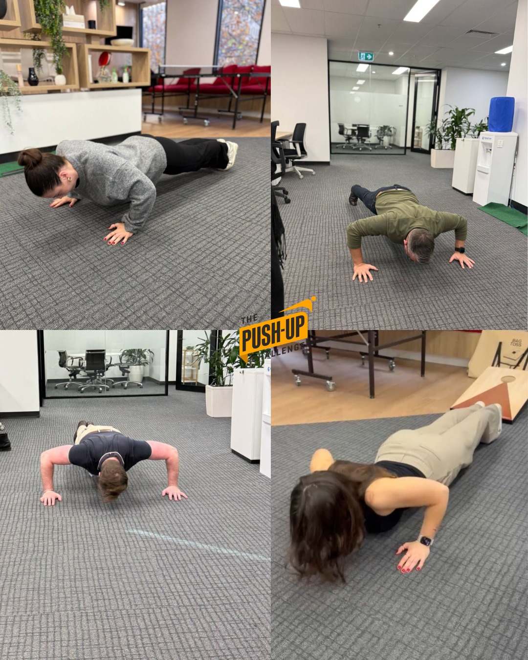 Team Adelaide are taking part in The Push-Up Challenge to raise awareness and funds for mental health in Australia. ?
With a goal of 3,214 push-ups - they just have 4 days to go, with 2,431 complete and counting!!?
Well done Brigette on your amazing efforts and for highlighting such an important topic.
If you'd like to donate or learn more, click the link: https://lnkd.in/dAGBhvuh