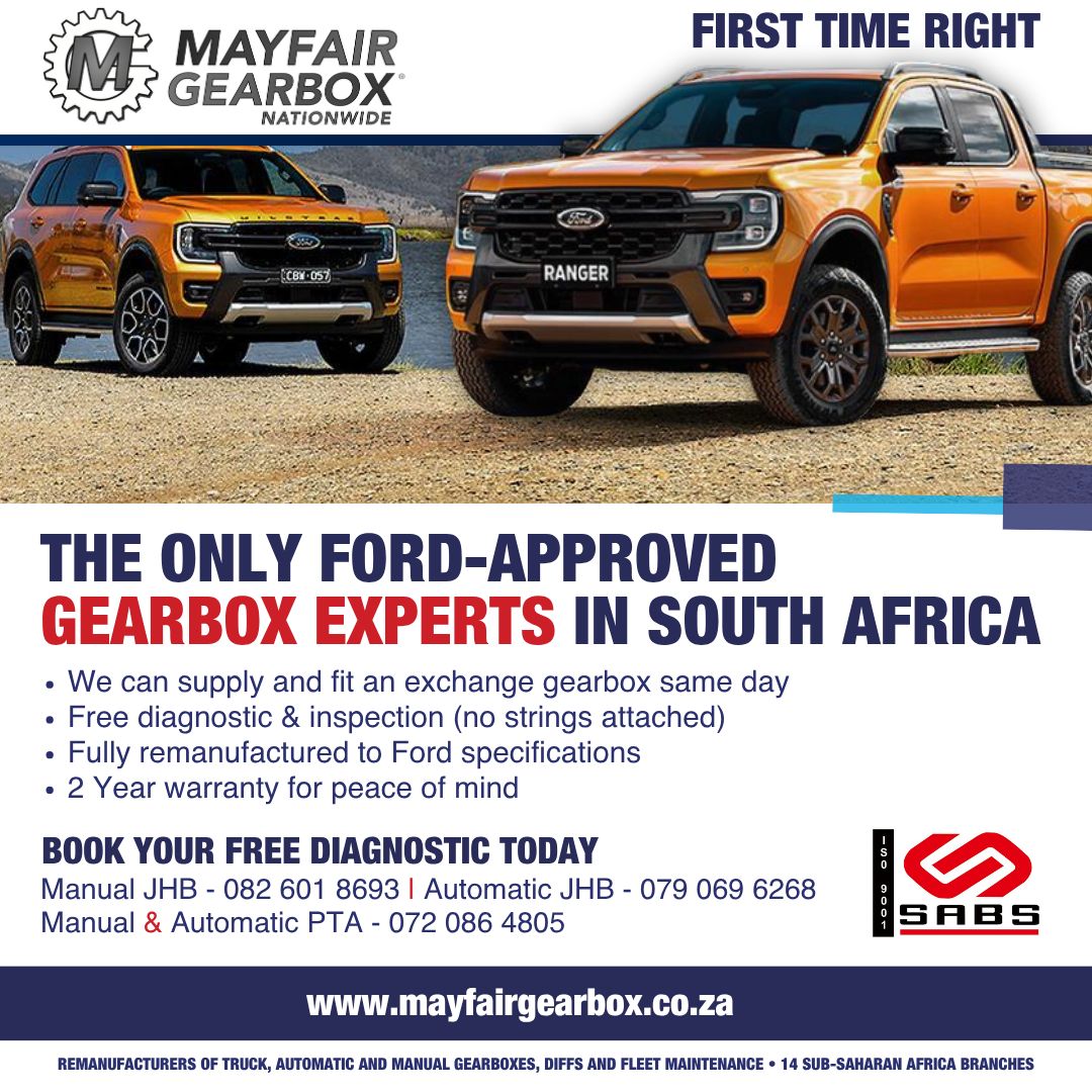 Is your Ford Ranger or Everest jerking, slipping or lighting the spanner on the dash?
Don’t wait until you’re stranded, let Mayfair Gearbox transform your rough ride into a smooth drive.
Here’s how we help:
Same day exchange gearbox : leave before 10 AM and be back on the road that afternoon.
2 Year warranty for peace of mind: every unit rebuilt to Ford’s exacting standards.
ISO-certified experts remanufacturing to OEM specifications.
Whether you own a Ranger or an Everest, our nationwide network ensures fast diagnostics and reliable repairs. Say goodbye to jerks, slips and warning lights, drive with confidence again.
? Call us today, Manual JHB - 082 601 8693 | Automatic JHB - 079 069 6268
Manual & Automatic PTA - 072 086 4805
? Comment “Manual” or “Automatic” below and one of our specialists will be in touch to sort you out.
#FordRanger #Everest #GearboxRepair #MayfairGearbox #SmoothDrive #SouthAfrica