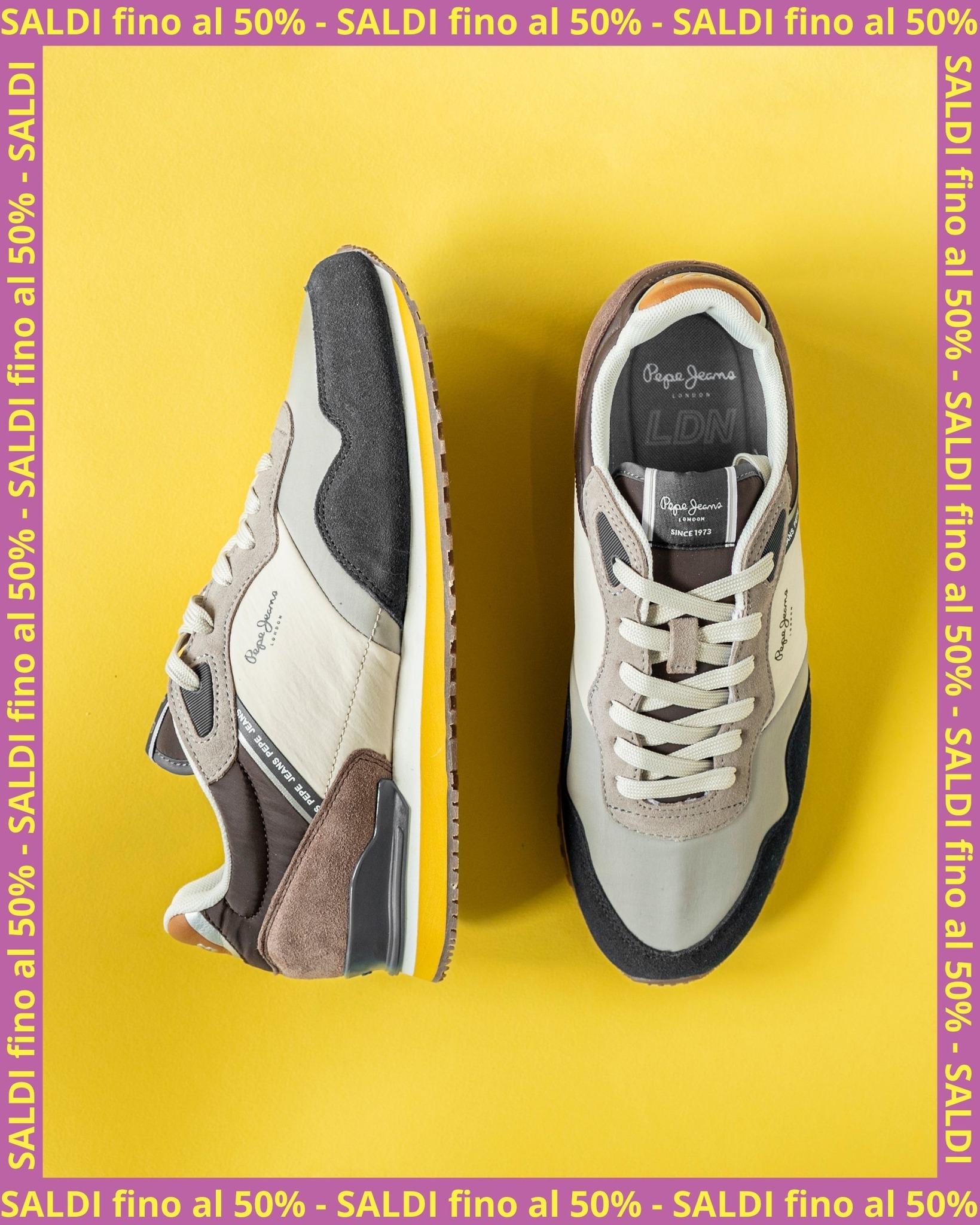 PEPE JEANS -40%
Sconto del 40% su tutti i prodotti firmati Pepe Jeans disponibili in negozio!
È il momento perfetto per rinnovare il tuo look con stile. Ti aspettiamo!
#grismondicalzature #PepeJeans #saldi2025 #shoppingbergamo #modauomo #modadonna #scarpebergamo #occasionidistile