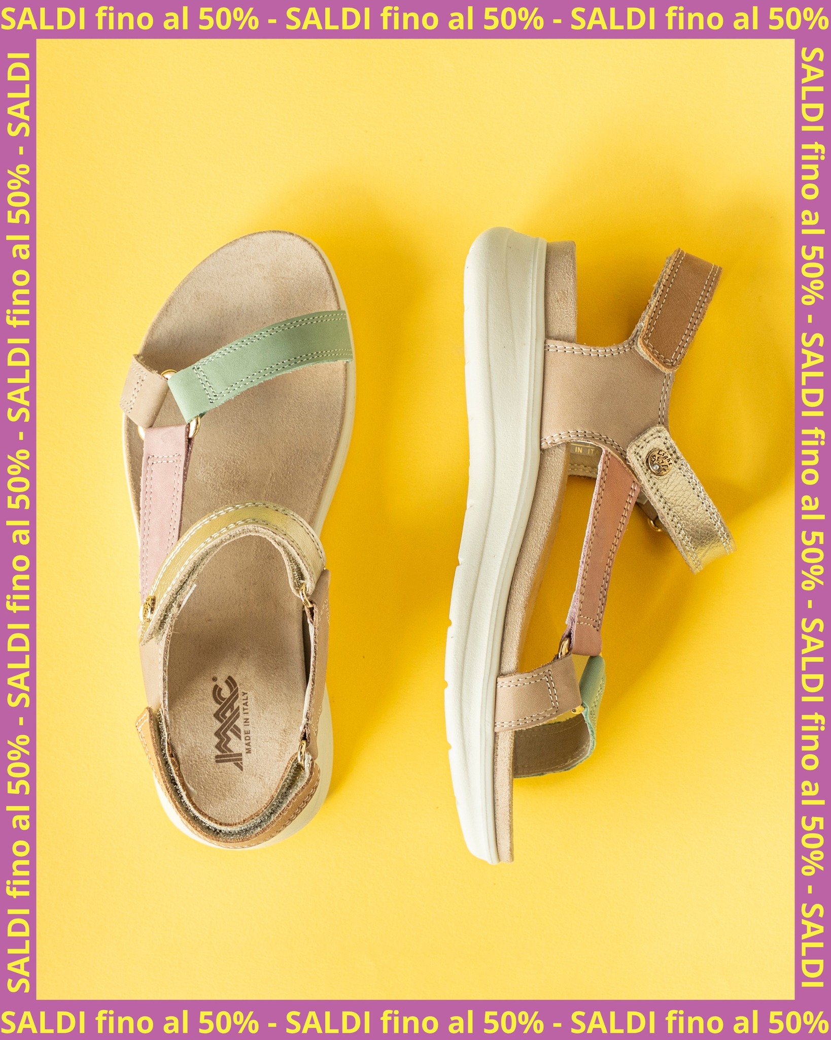 Essenziale e comodo, per giornate leggere e piene di stile.
Sconti fino al 50% in negozio!
#grismondicalzature #imac #sandalidonna #comfortechic #saldi2025 #shoppingbergamo