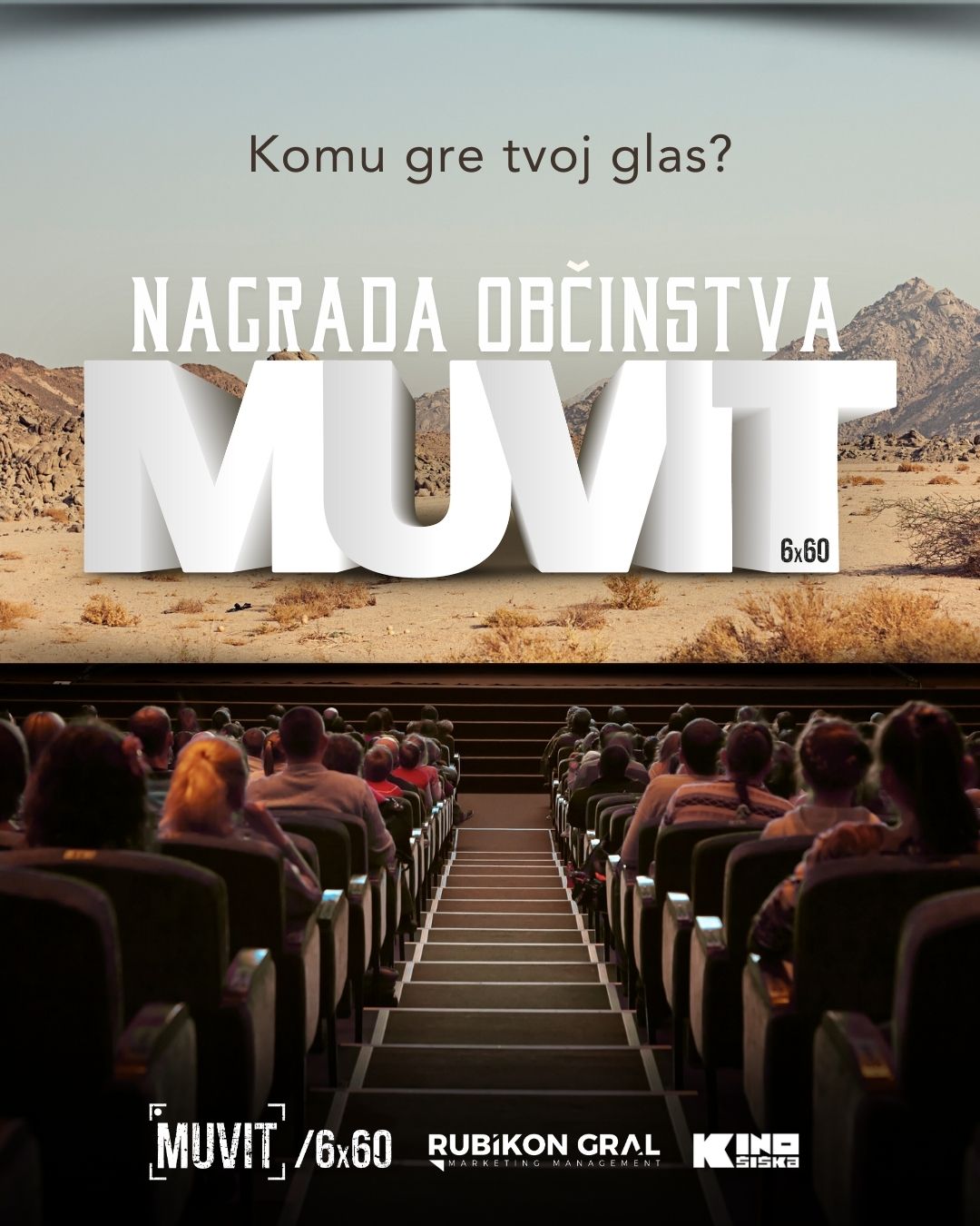 ???? ???? ?̌????! ?
Obiskovalci boste imeli pomembno nalogo: ??????? ?????????? ?? ??????? ???̌??????! ?
Pridi, oglej si vse kratke filme in s svojim glasom podeli pokal tistemu, ki si ga po tvojem mnenju najbolj zasluži. Ne zamudi priložnosti, da postaneš del dogodka, ki ga ustvarjamo skupaj.
Se vidimo jutri, v petek, 22. 8., v Kinu Šiška! ?