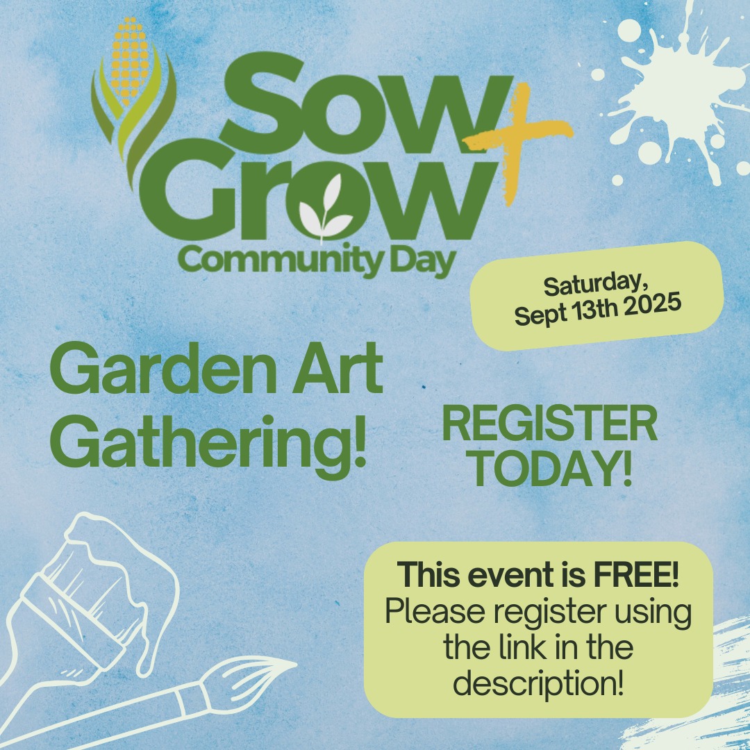We're turning this month’s Sow & Grow into a Garden Art Gathering! So grab a paint brush and join us on Saturday September 13th any time between 10 AM to 2 PM for a showcase of local artwork and a volunteer painting day!
Come get creative and conect with your community! We can’t wait to see you there! RSVP here: https://tinyurl.com/y6ee8z79 #SowAndGrow #ValleyVerde #SanJose #familyfun #freeevent