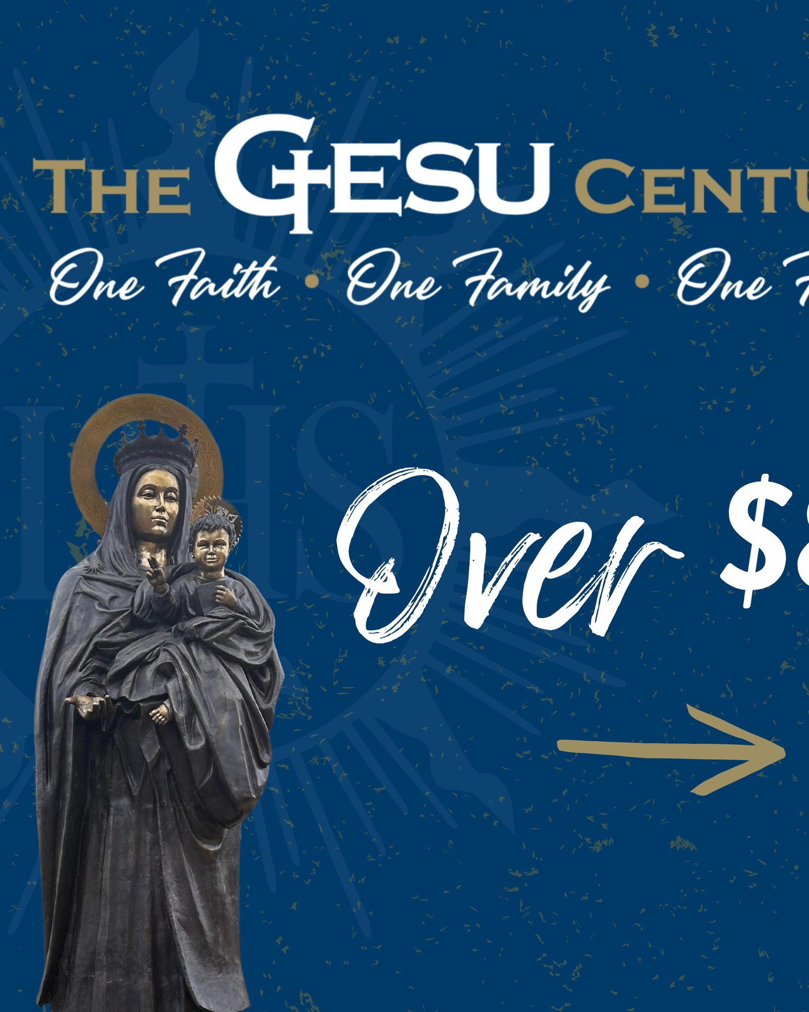 ? 100 Years of Gesu - One Faith, One Family & One Future ?
Gesu is turning 100—and the celebration starts with YOU! ??
For a century, we’ve grown together in faith, lifted each other in love, and built a legacy that shines through every classroom, pew, and joyous event we celebrate together. Now, we look ahead—with gratitude for our past and bold hope for our future.
? How will YOU celebrate Gesu’s Centennial?
? Make a gift or pledge to honor the traditions that shaped us and help us create a flourishing future!
Let’s mark this milestone with hearts full of thanks and eyes set on the next 100 years. Together, we build the future!
churchofthegesu.org/century
#GesuCentury #CenturyOfCommunity #FaithForward #GesuStrong #CelebrateTheLegacy