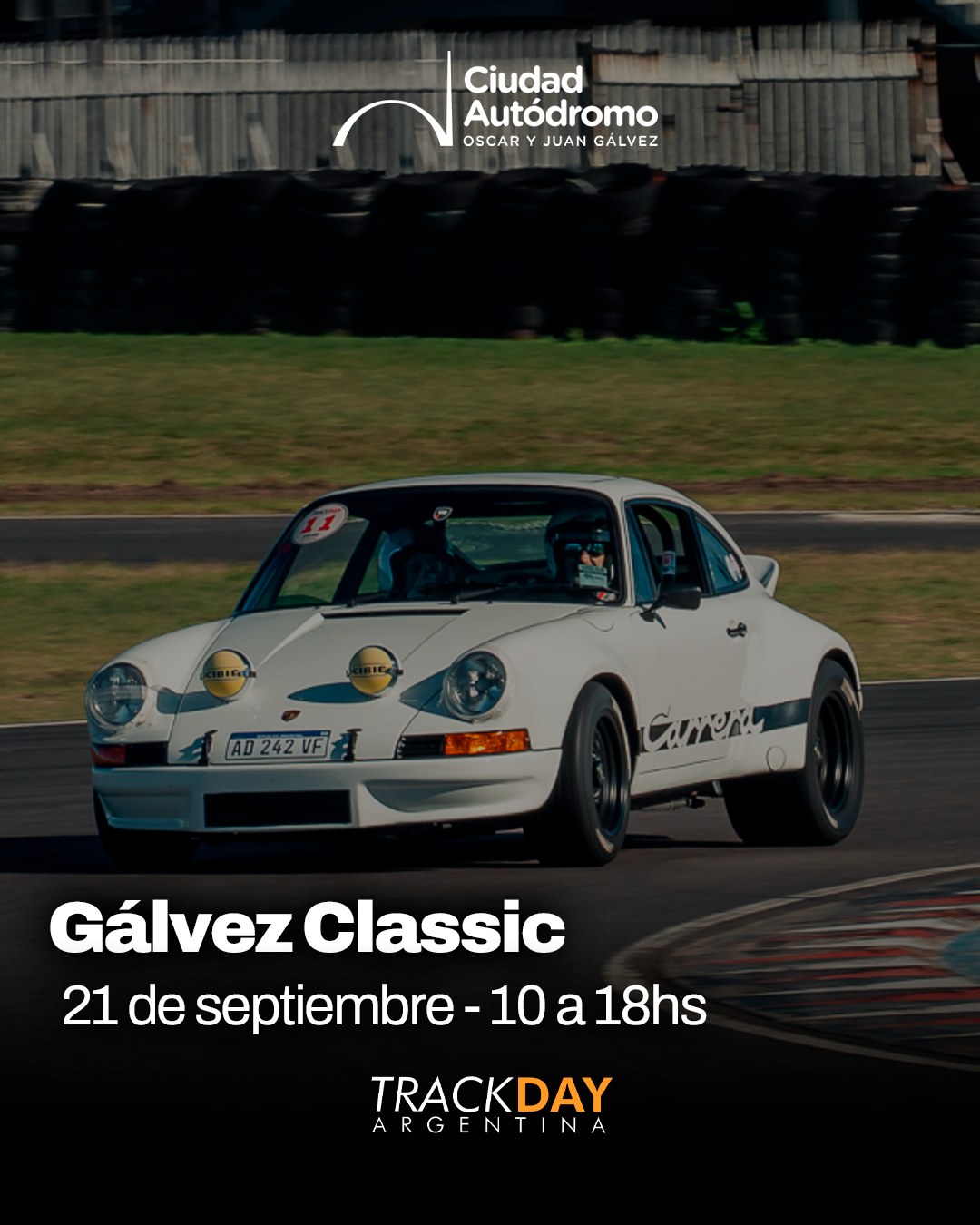 👉 Fin de semana a puro @track_day_argentina 🚘
🔥Doble fecha en el circuito 6. Como siempre los esperamos con sorteos de copiloto, re☺galos, stands, exposiciones de autos y mucho mas!
📋Info para inscribirte en el perfil de @track_day_argentina
🎟Entradas de espectadores en el link del perfil
😁 Nos vemos!
#AutodromoBA #CiudadAutodromo
