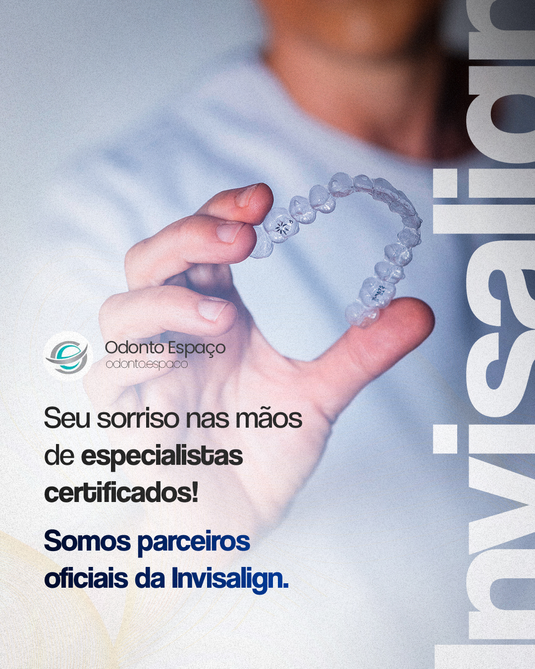 💎 Odonto Espaço é parceira oficial da Invisalign® — a marca número 1 do mundo em alinhadores transparentes.
💡 Isso significa que você tem acesso à tecnologia mais avançada, protocolos internacionais de qualidade e especialistas certificados para conduzir o seu tratamento com total segurança.
✨ Além disso, aqui na clínica você encontra o diferencial que vai além da técnica: 40 anos de tradição, experiência internacional e um atendimento acolhedor que cuida de toda a família.
💛 Seu sorriso merece previsibilidade, conforto e a confiança de estar em mãos reconhecidas mundialmente.
👉 Agende sua avaliação e descubra como alinhar o seu sorriso com segurança e tecnologia de ponta!
#odontoespaço #dentistavilamariana #vilamarianasp #VilaMariana #ortodontia #ortodentista #dentistasp