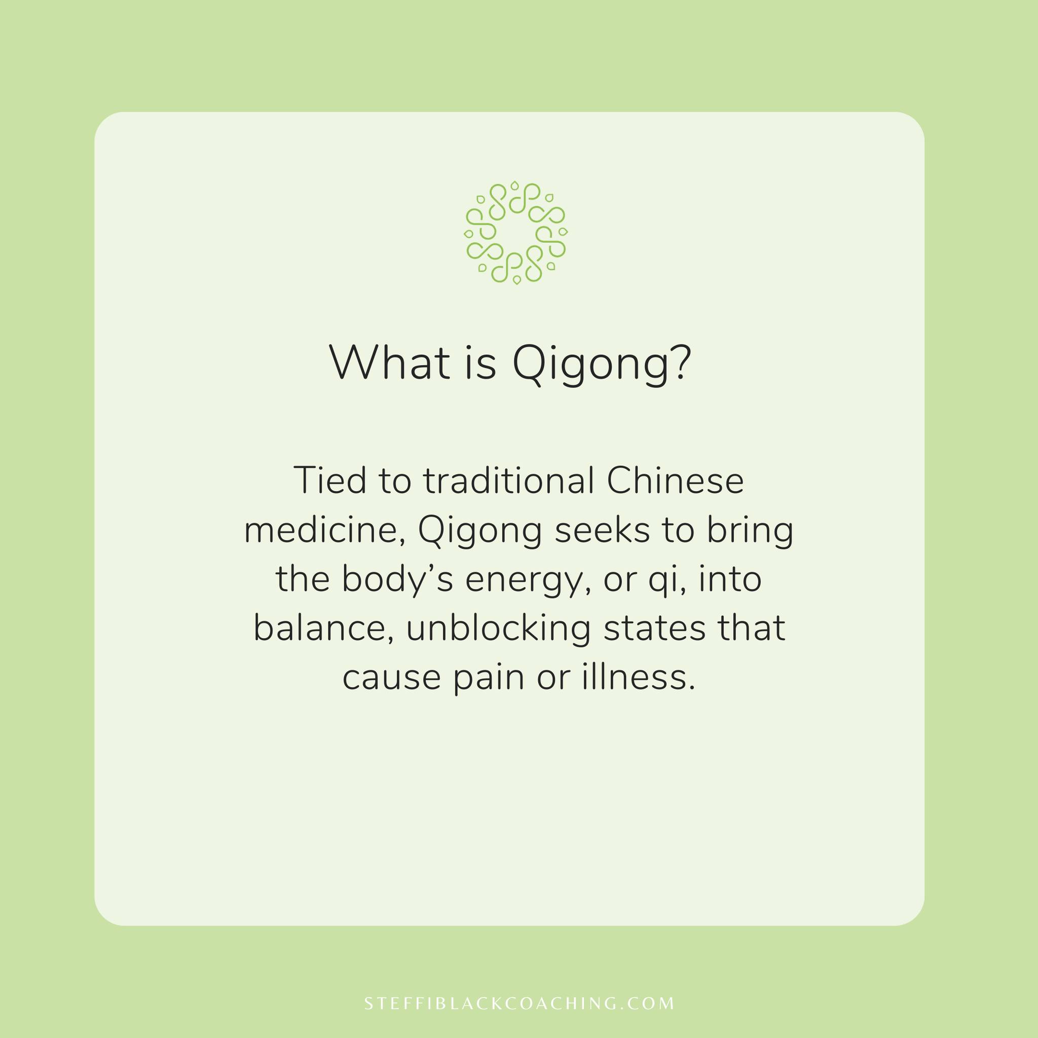 What is Qi Gong? Qi Gong is a traditional Chinese practice combining gentle movements, breathing, and meditation to cultivate and balance vital energy (qi) for health and well-being.
We offer a variety of classes and plans to suit everyone. Steffi leads Qigong Classes on Tuesday evening at 7:30 pm and Saturday morning at 9 am.
To book a single online class, click the link in bio.