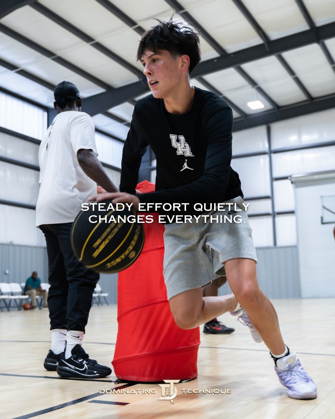 Consistency is the secret ingredient to greatness. 🔑 #steadywork 
www.DominatingTechnique.com
#dominatingtechnique #basketballtraining #nodaysoff #basketballgrind #houstonbasketball #skilldevelopment #basketballlife #dominatethegame #houstonbasketball  #houstonathletes #htxhoopers #ballislife #basketballtraining #basketballskills #hoopdreams  #basketballworkouts #skillstraining #basketballdevelopment #traintowin #basketballtrainer #ᴛʀᴜsᴛᴛʜᴇᴘʀᴏᴄᴇss #lockedin #mambamentality
