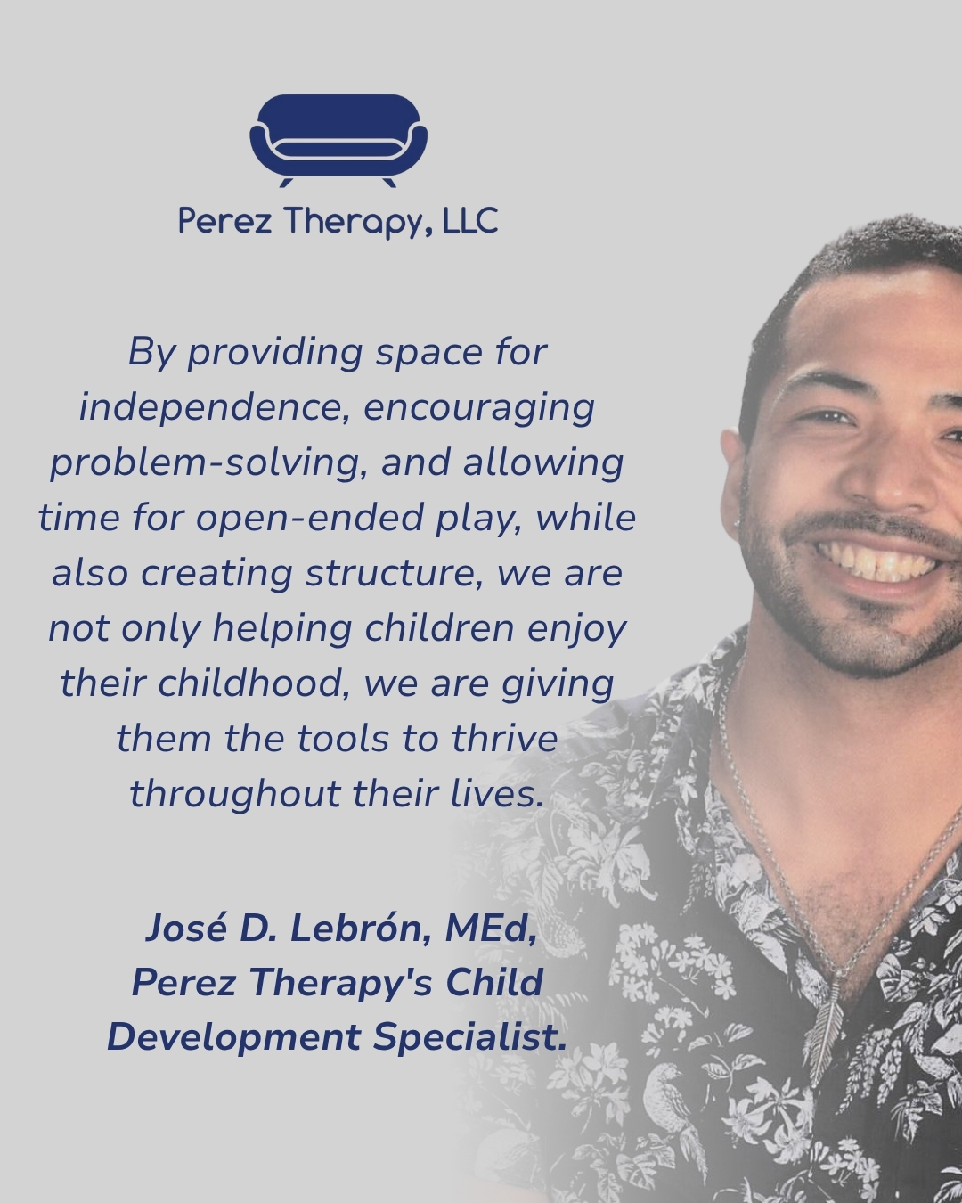✨ New blog! ✨
In our latest blog, Supporting Children’s Social and Emotional Growth Jose shares insights on how to help kids understand their feelings, connect with others, and thrive emotionally. 💬💛
Learn how small, everyday moments can make a big difference in your child’s emotional wellbeing. 🌿
Read the full blog here: www.pereztherapyllc.com/supporting-children-s-social-and-emotional-growth
#MentalHealth #ChildDevelopment #pereztherapyllc