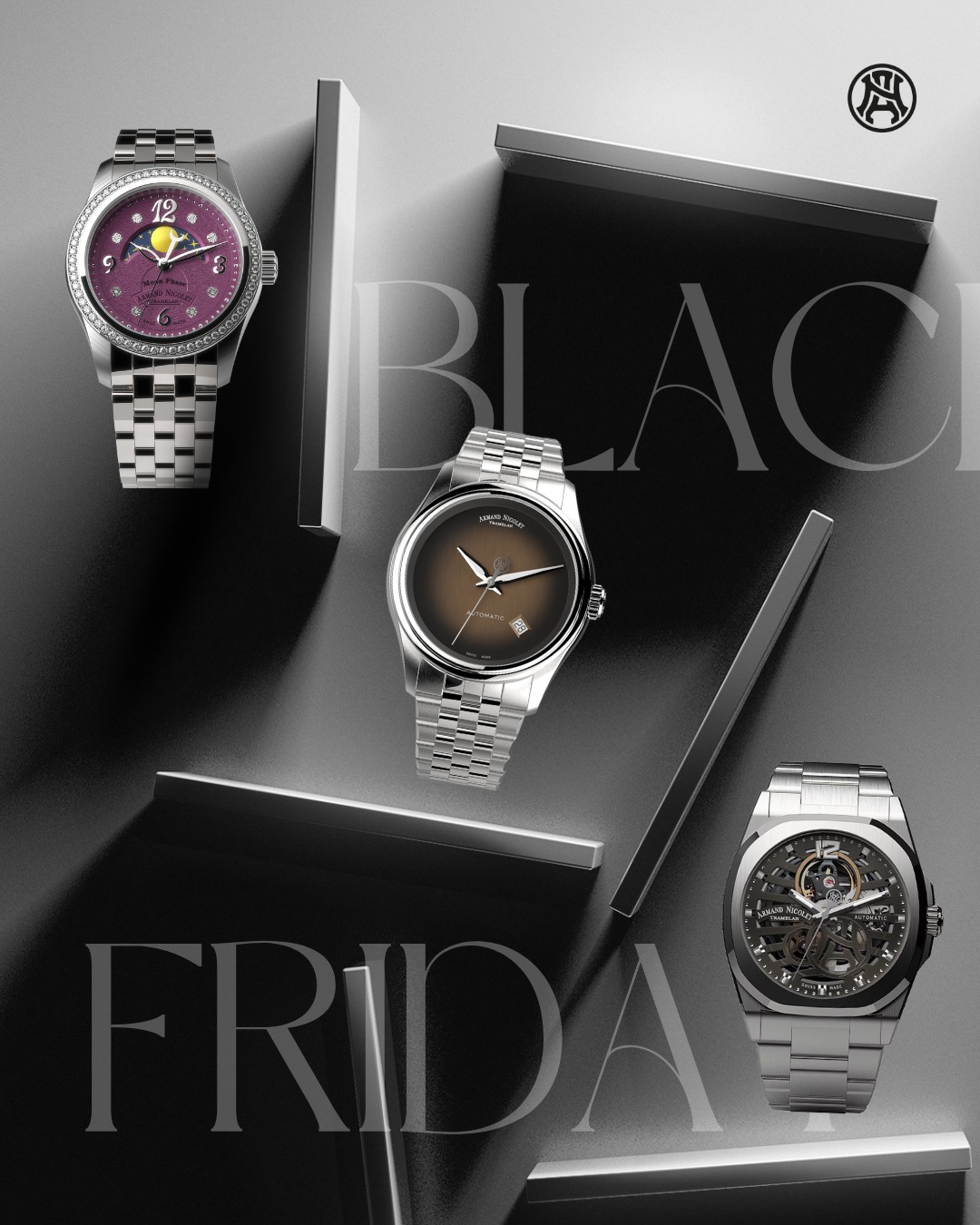 Not all minutes are worth the same... The minutes in November entitle you to an exclusive 30% discount across the entire Armand Nicolet catalog! The Armand Nicolet #BlackFriday has officially begun: Will you seize the moment? Don't lose time: this offer lasts only until November 30th.
.
.
#armandnicolet #armandnicoletwatches #watchcollector #watchlover #switzerland #luxurywatch #watches #savoirfaire #timepiece #luxury #madeinswitzerland #stylewatch #swissmade #cratfmanship #atelier #AtelierdHorlogerie #Horlogerie