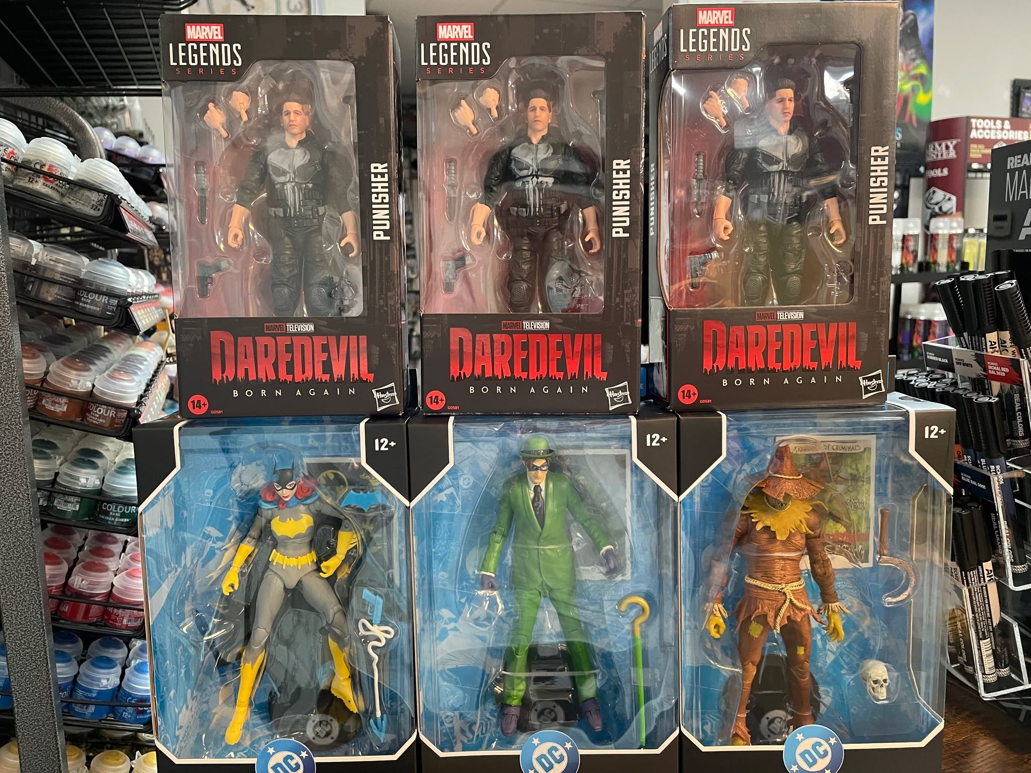 McFarlane DC Multiverse action figures, Marvel Legends Punisher and Bandai Gundam model kits & action bases are hitting shelves today. Stop by and grab your figure today.
500 26th Street Suite 206 Opelika
(Behind Advanced Auto & Grub Mart)
Tuesday - Saturday 12pm-6pm, Sunday 12pm-5pm
#TheToyBunker #ToyStore #shoplocal #downtownopelika