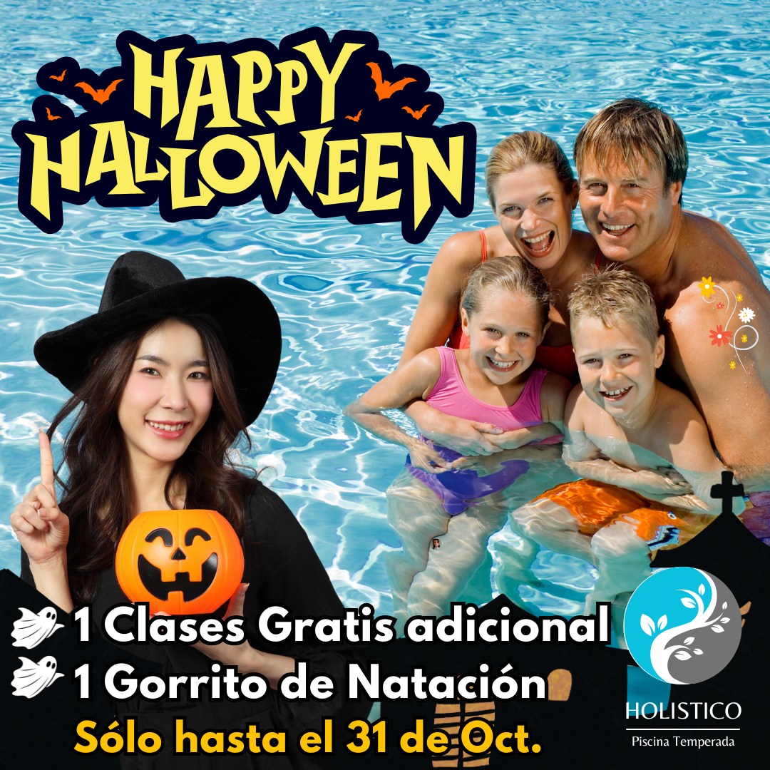🎃🏊♂️ ¡Oferta de Halloween que te encantará! 👻
En nuestra piscina temperada de Holístico San Bartolo, queremos que disfrutes del agua y mejores tus habilidades con una promoción especial solo por tiempo limitado. 💦✨
🎁 Inscríbete hasta el 31 de octubre y recibe una clase adicional GRATIS en tu paquete + un gorro de natación de regalo.
¡Así es! Más tiempo para nadar, aprender y cuidar tu salud. 🏅
💙 Nuestras clases están dirigidas a niños, jóvenes, adultos y adultos mayores, con programas personalizados para todos los niveles.
Aprende a nadar, mejora tu técnica o simplemente disfruta de una experiencia saludable en nuestra piscina temperada. 🌊
🔥 Cupos limitados — ¡Inscríbete esta semana y asegura tu promoción antes de que se acabe!
📍Holístico San Bartolo www.holisticoclub.online
📞 Contáctanos y reserva tu clase hoy mismo.
#HolisticoSanBartolo #ClasesDeNatacion #PiscinaTemperada #OfertaDeHalloween #PromocionDeNatacion #AprendeANadar #SanBartolo #NatacionParaTodos #SaludYBienestar #HalloweenFitness