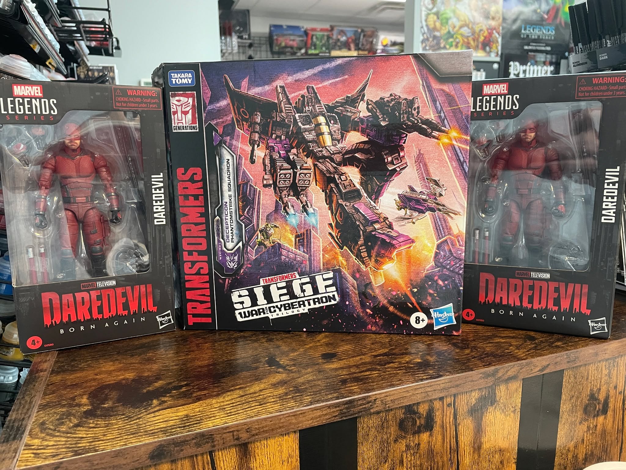 New McFarlane Toy DC Multiverse, Transformers and Daredevil action figures have arrived.
500 26th Street Suite 206 Opelika
(Behind Advanced Au#downtownopelika
Tuesday - Saturday 12pm-6pm, Sunday 12pm-5pm
#TheToyBunker #ToyStore #shoplocal #downtownopelika