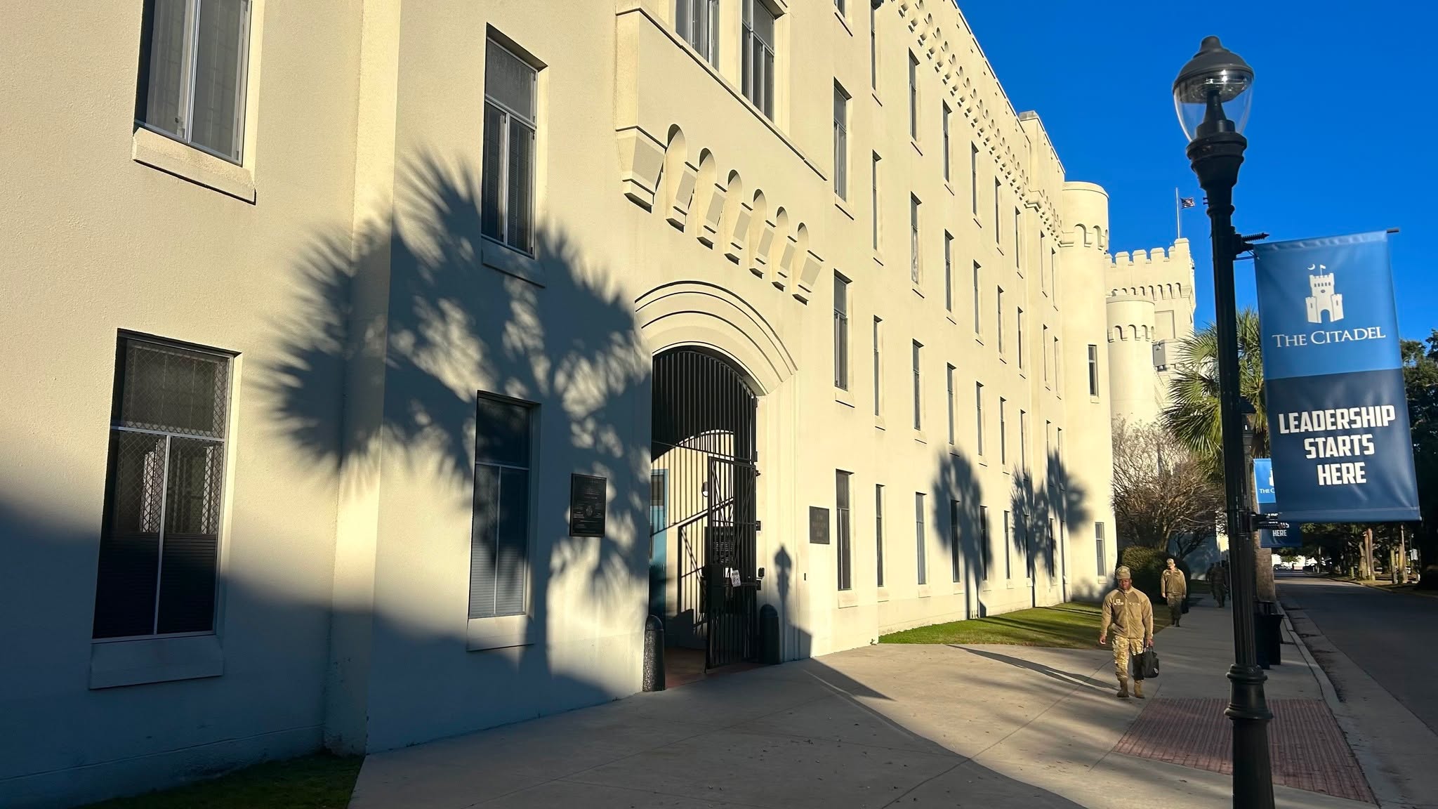 November 10, 2025: 48 degrees and dropping. Don't worry. It'll be warming up for Homecoming this weekend!
citadelalumni.org/homecoming