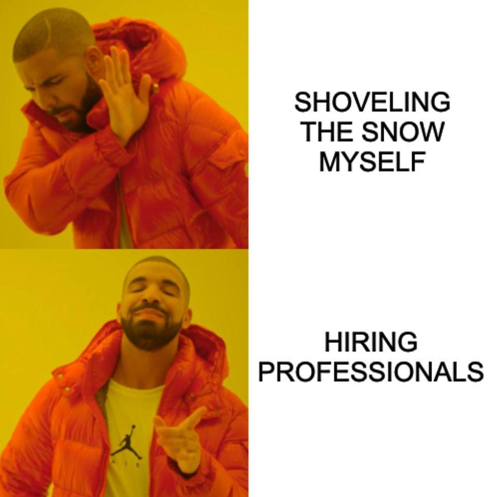 Midtown, we will do it for you! Call us ❄️ (416) 728-2720
#snowremoval #toronto #leveledground