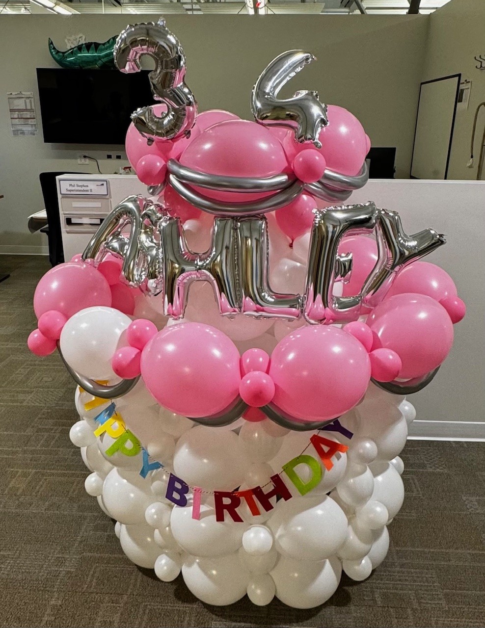 Let them eat cake… and celebrate with balloons!