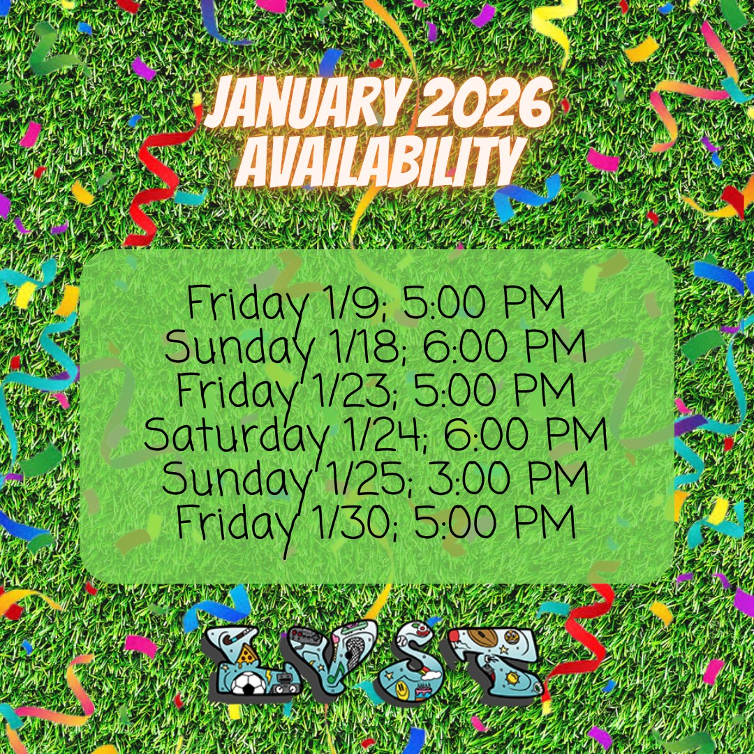 Winter birthdays = indoor FUN! ❄️🎉
Our January 2025 party dates are going fast—featuring our spacious indoor turf, bounce houses, and private party vibes! Book now before we sell out!
#LehighValleySportsTurf #LVST #BirthdayParties #KidsActivities