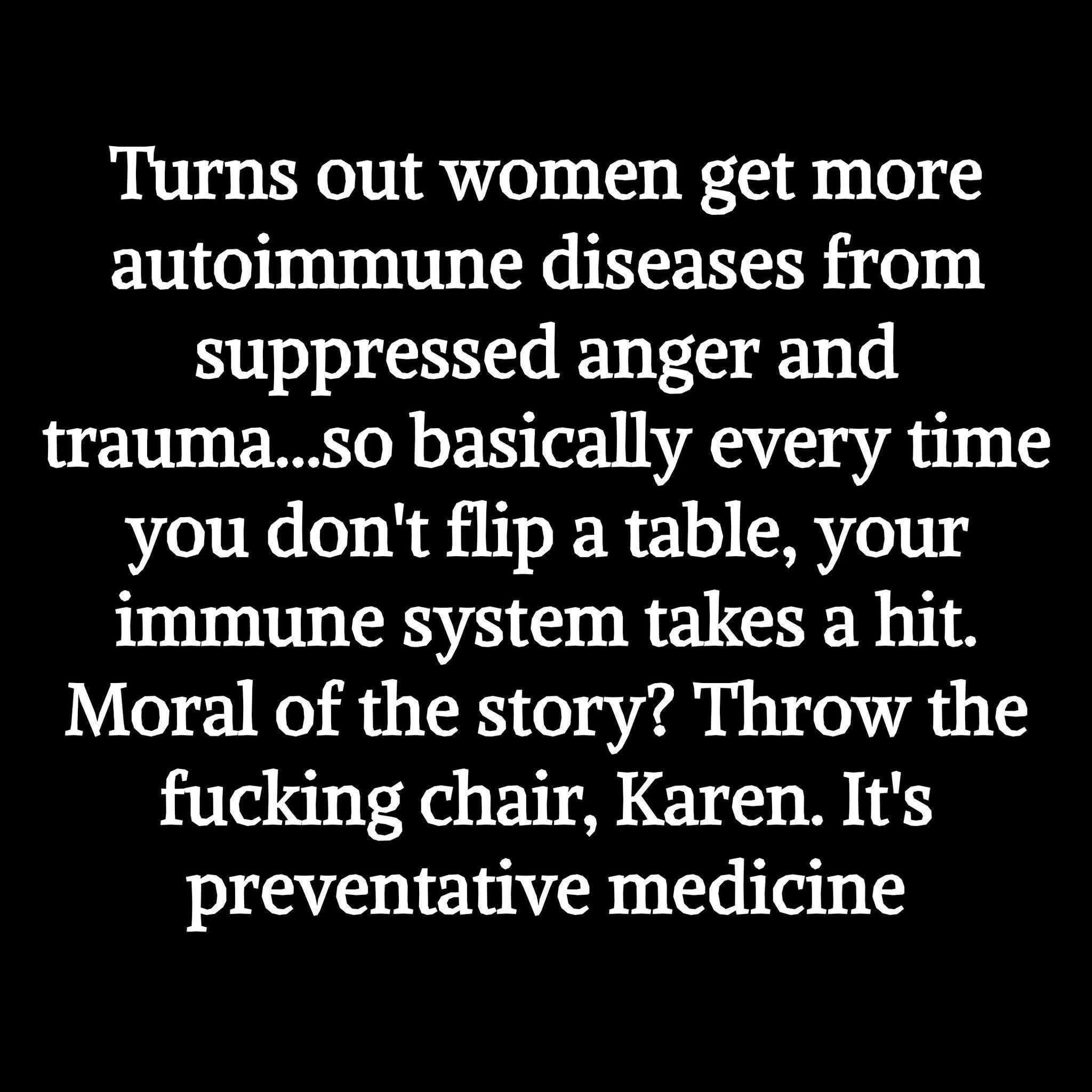 At this point my co-pay should just come with a punch card.
One more mental breakdown and I get a free visit. 😂