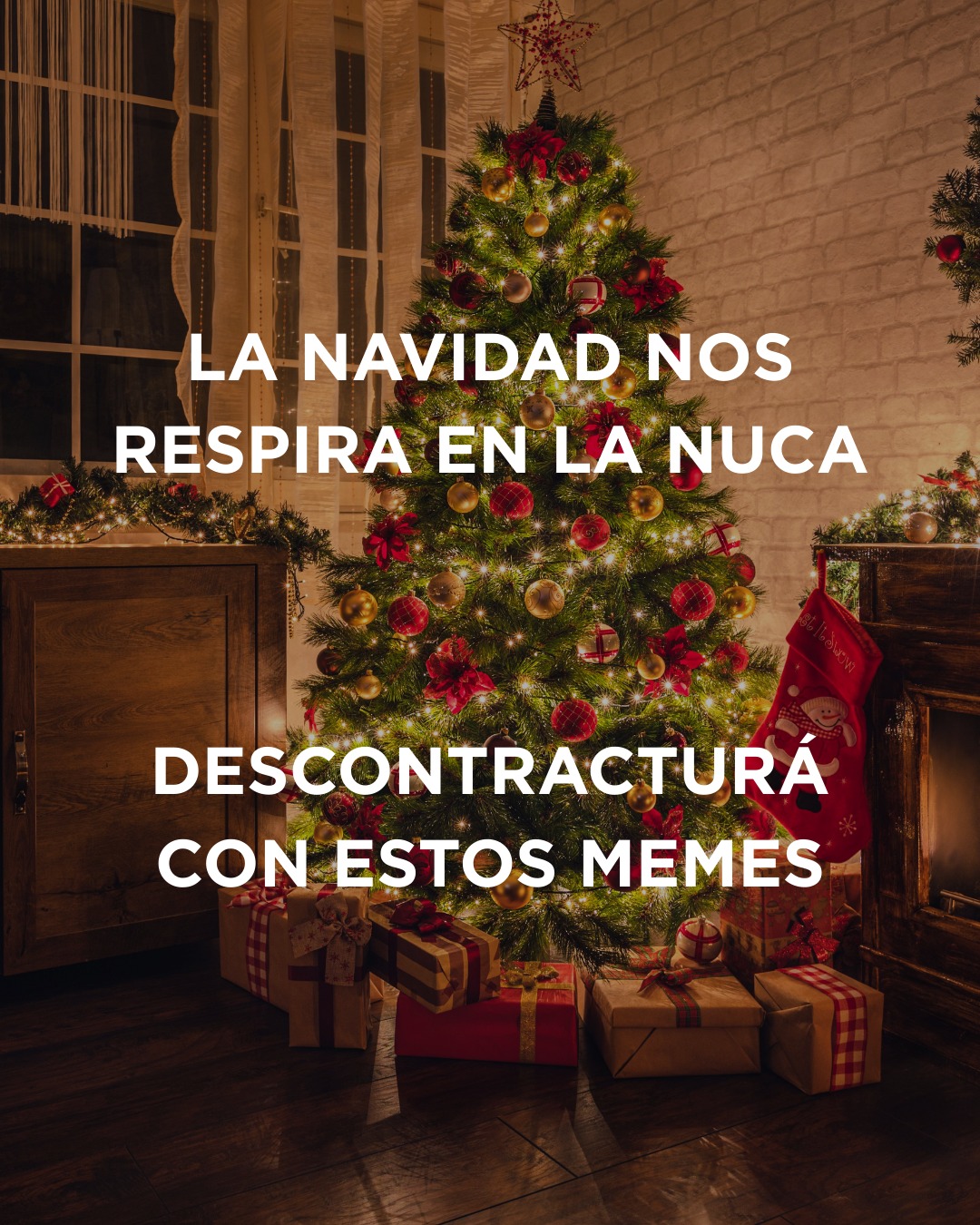 Empieza el estrés de qué ponerse, quién se disfraza, quién lleva el escabio, quién pone los cuetes y quién es conductor designado.
Mejor hacete un favor y deslizá un ratito este carrusel, reíte un poco y descontracturá.