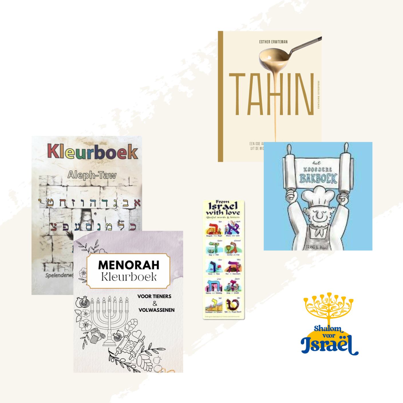 We hebben diverse prachtige producten op voorraad, zoals de verzorgingsproducten uit Israël van Edom, prachtige kunstposters, boeken en nog veel meer! Ook voor leuke kleine cadeautjes kan je bij ons terecht.
Neem snel een kijkje op de website en bestel iets moois! www.shalomvoorisrael.nl
#Israel #israelproducten #cadeau #cadeautje #Decembermaand #Chanukah #hanukkah #kunstposters #AlexLevin #Ivriet #Hebreeuws #boeken #Boekenleggers #zeepjes #dodezeeproducten