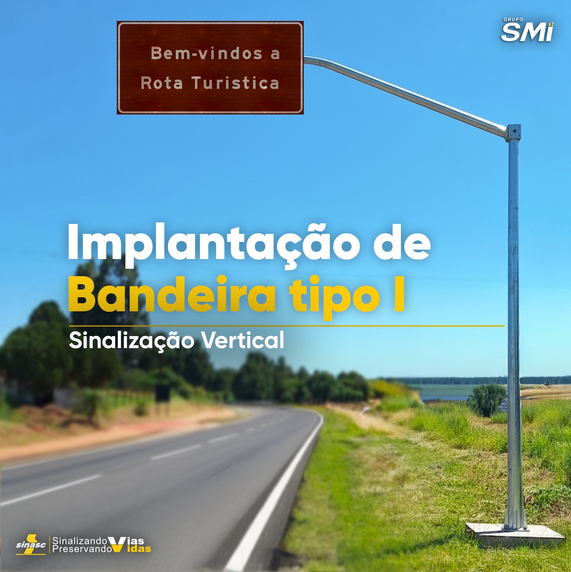 A Sinasc realiza a implantação da Bandeira Cônica Contínua Cilíndrica Tipo I, produzida pela ICDVias.com.br, um suporte robusto para sinalização viária urbana, projetado para a sustentação segura de placas e semáforos em vias de alto fluxo.
Com estrutura em aço galvanizado a fogo, formato cônico contínuo e dimensões adequadas para aplicações urbanas, o dispositivo oferece elevada resistência mecânica e durabilidade frente às condições do ambiente viário. Sua configuração garante estabilidade, visibilidade e eficiência na organização da sinalização, contribuindo diretamente para a segurança viária.
A bandeira cônica possui coluna e braço com projeção típica de 5 metros, sistema de fixação por fundação em concreto e capacidade para suportar placas de grande formato, assegurando desempenho confiável em áreas de circulação intensa.
O produto atende integralmente às especificações da norma ABNT NBR 17178, garantindo conformidade técnica e segurança na aplicação.
A Sinasc segue trabalhando para preservar vidas, oferecendo soluções que unem qualidade, responsabilidade técnica e eficiência operacional, reforçando a segurança viária e a proteção de condutores e pedestres.
🔗 Saiba mais em: sinasc.com.br
#Sinasc #SegurançaViária #SinalizaçãoViária #DispositivosAuxiliares #ABNTNBR17178 #ICDVias #InfraestruturaViária