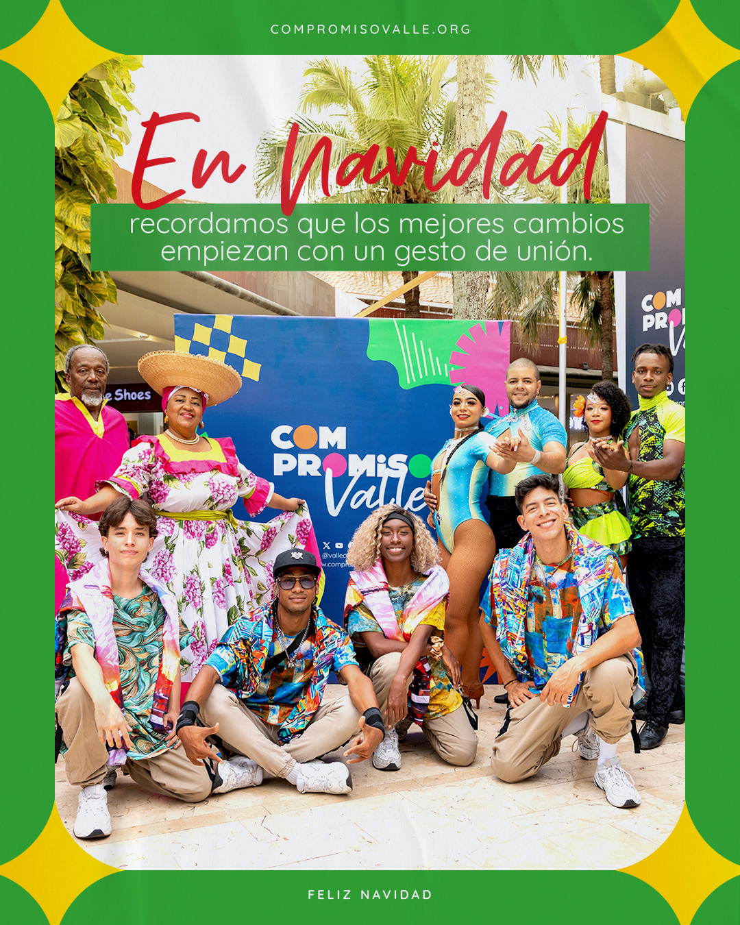 🎄✨ En esta Navidad celebramos la fuerza de lo que construimos unidos. Las oportunidades, la confianza y esperanza son pilares importantes para nuestro Valle del Cauca. Gracias por creer, por sumar y por transformar vidas cada día 💚.
#TodosSomosCompromisoValle