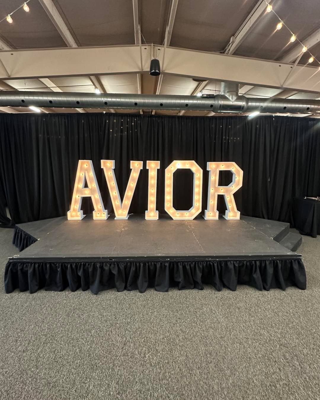 It was a Hollywood Murder Mystery night! #marqueelights #Omaha #marquee #lightedletters #omahanebraska #omahaevents #LightUpLetters #MarqueeLetters