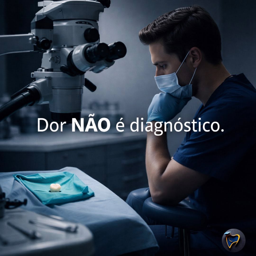 Dor é um sintoma.
E sintomas, por si só, não fecham diagnóstico.
Na Endodontia, o erro mais comum não é técnico.
É cognitivo.
Quando o clínico transforma a dor no centro da decisão, ele simplifica uma realidade biológica que é, por natureza, complexa.
Polpa, periodonto, tempo, resposta inflamatória, exames complementares e contexto clínico precisam ser integrados.
📌 Dor pode orientar.
📌 Dor pode confundir.
📌 Dor nunca deve decidir sozinha.
Endodontia não é sobre aliviar sintomas rapidamente.
É sobre assumir responsabilidade diagnóstica antes de qualquer intervenção.
Pensar antes de tratar também é técnica — e talvez a mais negligenciada na formação clínica.
👉 No blog EndoToday, aprofundamos esse raciocínio com base científica, casos reais e discussão crítica.
🔗 Link na bio.
@abo.rondonia @hdensinosoficial @aorp1946 @apcdararaquara
@thaischriscunha @pascoalinodoc @martinmeirelles @daniedison