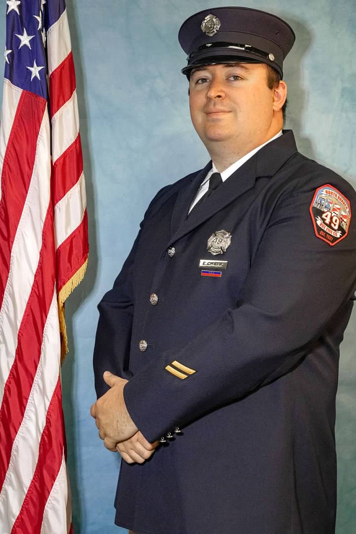 Election Result: 2nd Lieutenant, 2026
We’re pleased to announce that Ed Chabak, Jr. has been elected to serve as 2nd Lieutenant for 2026, earning the position through this year’s officer elections from the firefighter ranks of the department.
As 2nd Lieutenant, Ed will play an important role in the planning and execution of our monthly training drills, as well as departmental reporting. He will also be responsible for managing all firefighter personal protective equipment (PPE) and Class A uniforms, helping ensure our members are properly equipped and present a professional image.
Ed has been a member of the department since 2013 and previously served as Lieutenant in 2023. We look forward to his continued leadership and contributions in this role.
Congratulations, Ed.