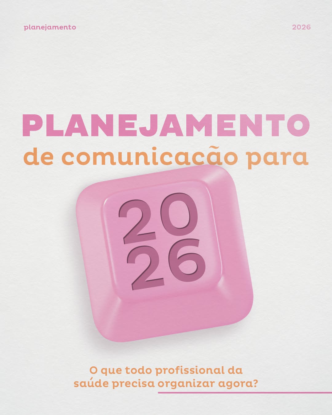 Aqui, na Abrace, ajudamos profissionais da saúde a transformar planejamento em comunicação clara, estratégica e humana. Se você quer organizar sua comunicação para 2026, estamos aqui! 🤍