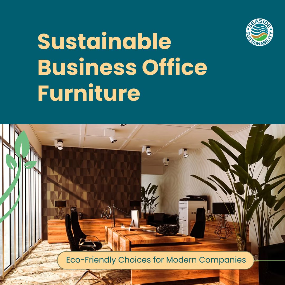 Green is the new cool. 💚 Sustainable office furniture enhances both environmental responsibility and quality of workspaces!
Learn more about eco-friendly business furnishings through the link in our bio! 🌱💼
#GreenOffice #SustainableBusiness #EcoFriendly #GoGreen #OfficeFurniture #SeasideSustainability