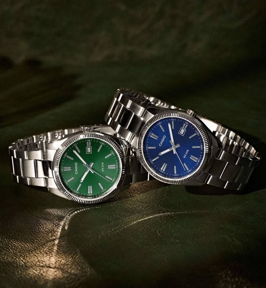 🤭Tra i più venduti e scelta Amazon Italia 🇮🇹 e USA 🇺🇲
▪️Casio MTP-1302PD-3AVEF (Green 💚 dial) 👉 https://amzn.to/44Y4kr4
▪️Casio MTP-1302PD-2AVEF https://amzn.to/455g5vQ
Casio store su Amazon Italia 👉 https://amzn.to/4qIkfBY
#casio #casiomtp #casiomtp1302pd #casiocollection #casiounisex