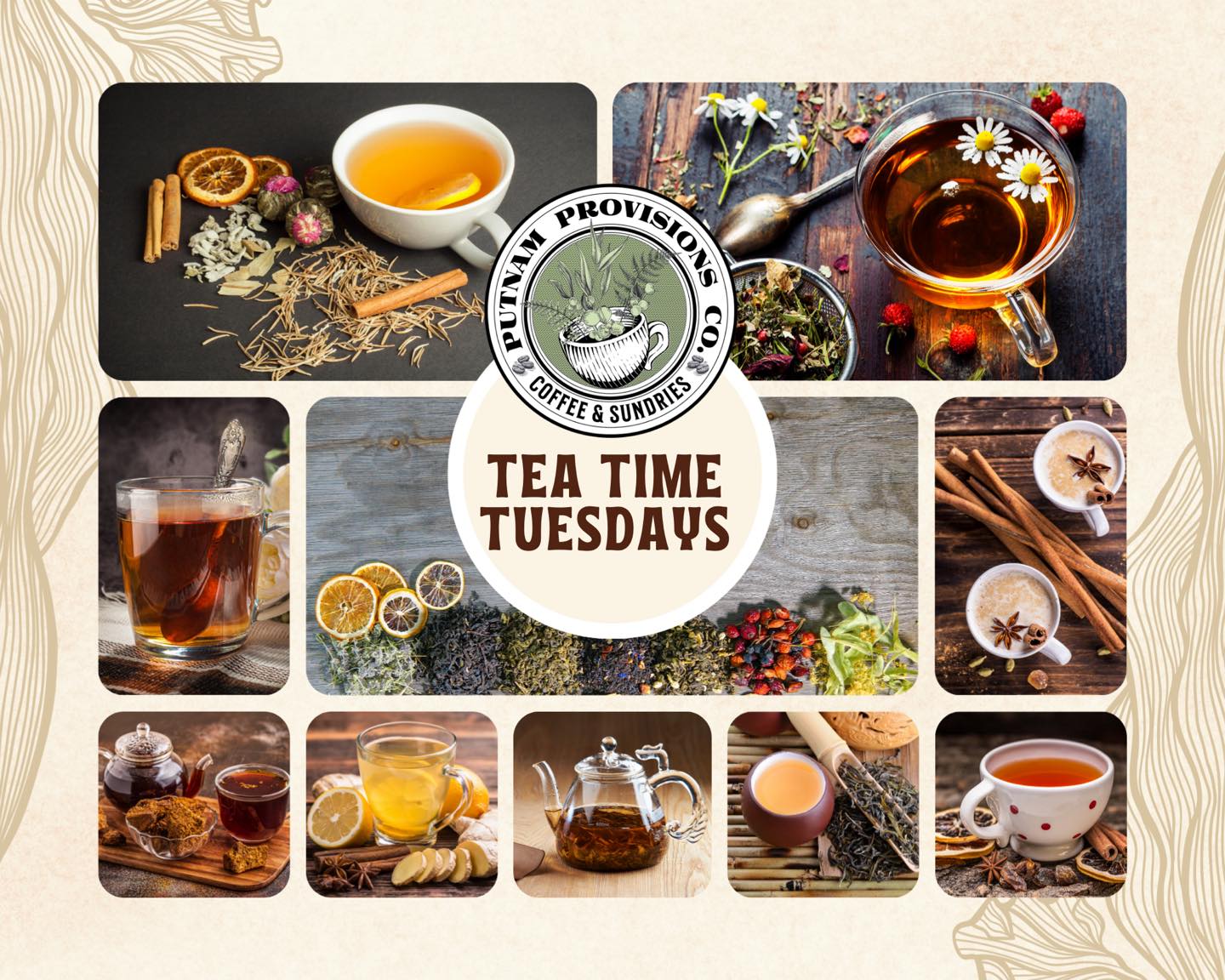 Yea time! Not everyone likes coffee… but some love tea… it’s #teatimetuesdays
Stop on in and I’ll brew you something delicious!
#blacktea #greentea #herbaltea🍃☕️