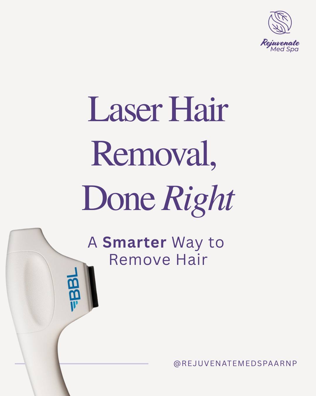 Shaving, waxing, and irritation don’t have to be part of your routine forever.
Laser hair removal offers long-term hair reduction by targeting the hair at the root & helping to reduce ingrowns, razor burn, and constant upkeep. Winter is the ideal time to start treatments so you’re smooth and confident when warmer months arrive.
January Special:
Enjoy 1/2 Price on ALL Laser Hair Removal this month only.
📞 Call or text to learn more.
📲 Call us : 319-939-1824
📍 Find us at : 212 E 4th St, Waterloo, IA 50703
🔗 https://dashboard.boulevard.io/booking/businesses/e42807b0-3d4c-4aba-9313-3910c14faa57/widget#/cart/menu to schedule your appointment today
💻 rejuvenatemedspaia.org
📱RepeatMD: https://rejuvenate.repeatmd.app/signin
#RejuvenateMedSpa