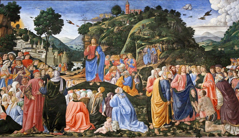 It's National Inspire your Heart with Art Day! Visual art, poetry, and music are all essential ways in which we express our faith. What are some art pieces which inspire you or make you feel closer to God?
(Pictured: Rosselli, Cosimo, 1439-1507. Sermon on the Mount, from Art in the Christian Tradition, a project of the Vanderbilt Divinity Library, Nashville, TN.)
#inspireyourheartwithartday ✨