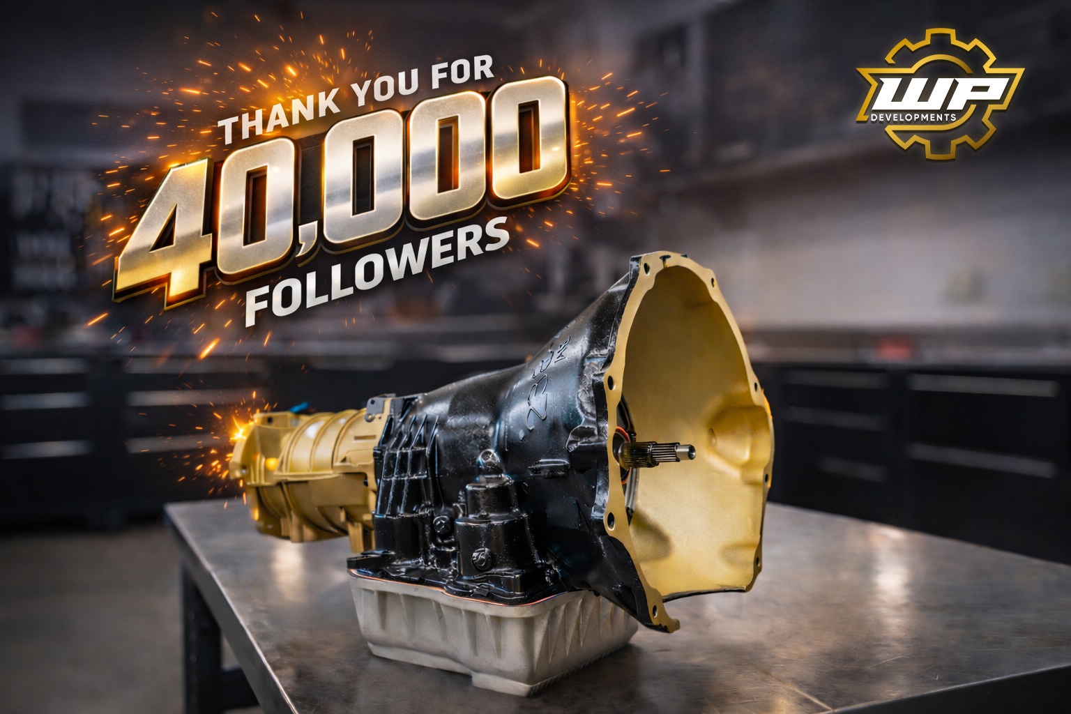 40,000 followers.
The support this past year has been unreal.
We grew over 30K in 2025 alone, and it’s all because of the customers, racers, dealers, and supporters who believe in what we’re building.
Our goal now? 100K by the end of the year.
We’re not slowing down.
We’re doubling down.
More R&D.
More new parts.
More track time.
More events.
More content from inside the shop and in the pits.
We don’t just build performance transmissions —
we live it, race it, and stand behind it.
Thank you for being part of this growth and for repping WP all over the country.
Let’s make this next push the biggest one yet.
— WP Developments