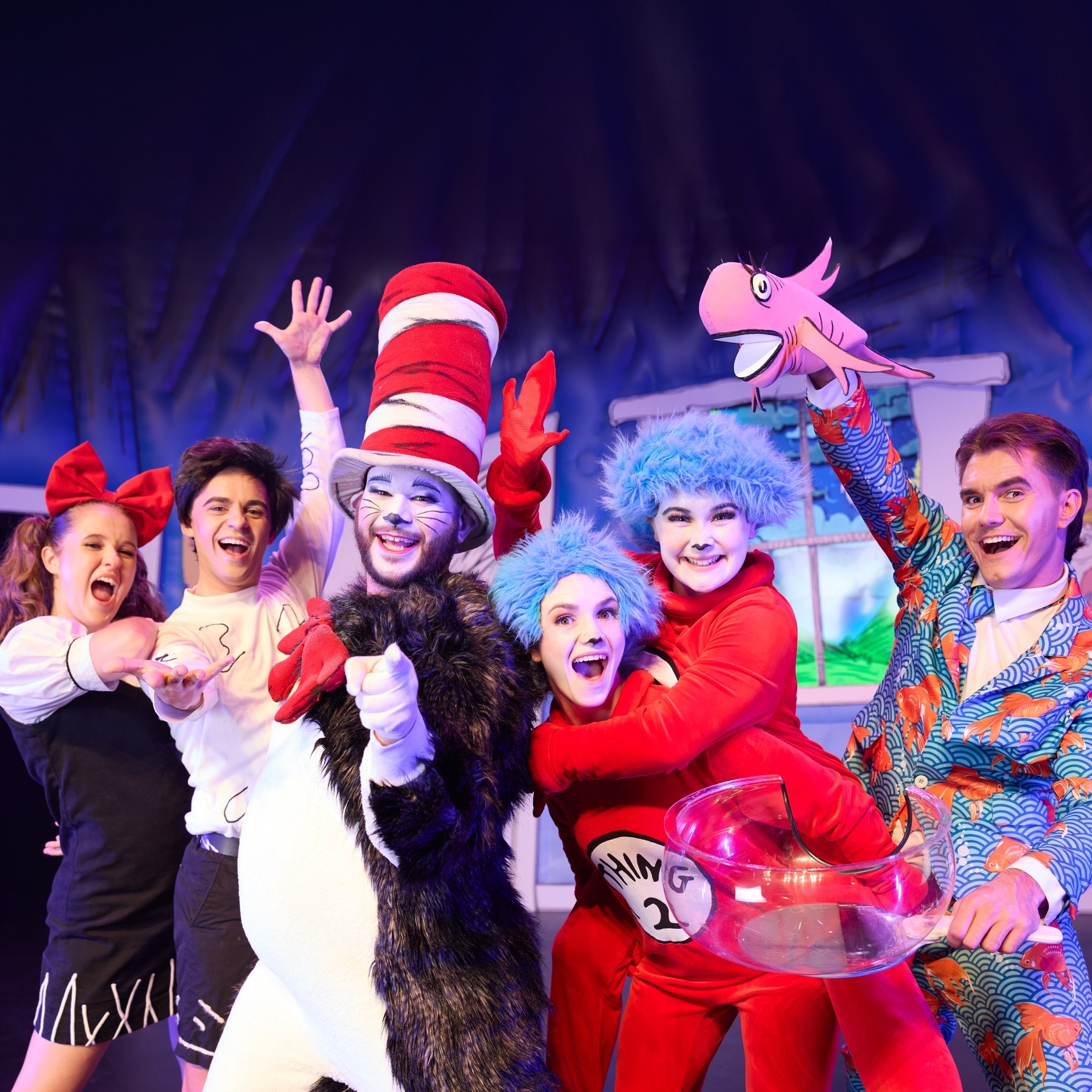 Oh, The Savings You’ll See!
We’ve adjusted our ticket levels to make this adventure more affordable for families.
More fun. Less fuss. Same mischievous Cat.
See Cat in the Hat Live on Stage on April 15!
🎟️: https://www.ticketmaster.com/cat-in-the-hat-fort-smith-arkansas-04-15-2026/event/1B00636B65BA2D95